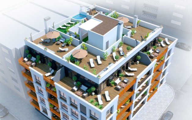 Appartement au dernier étage - Nouvelle construction - Torrevieja - Torrevieja