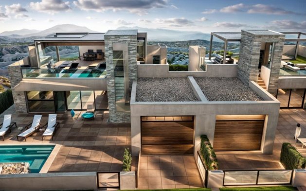 Independent Villa - New Build - Fuente Alamo - Fuente Alamo