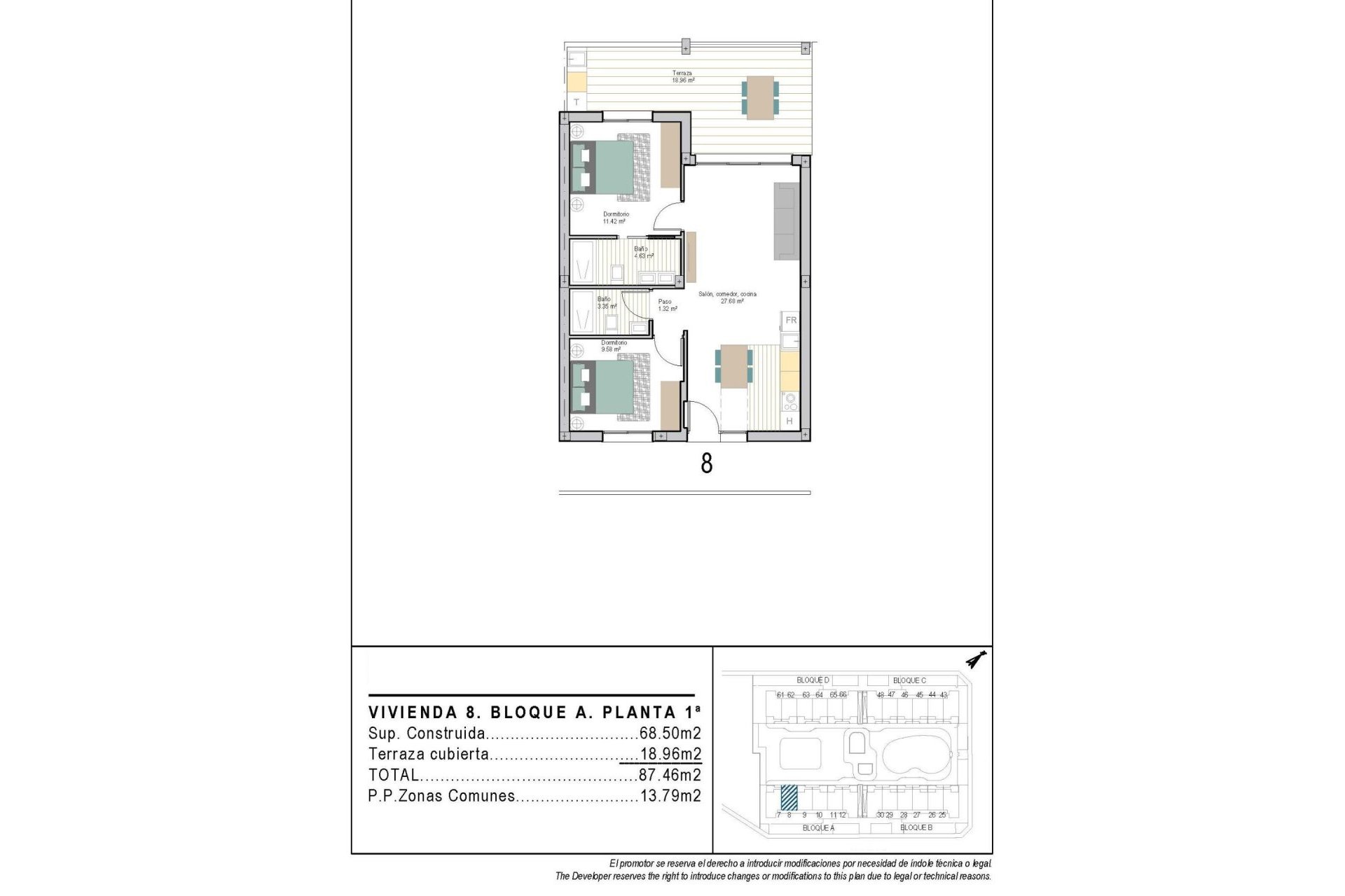 New Build - Apartment - Torre Pacheco
