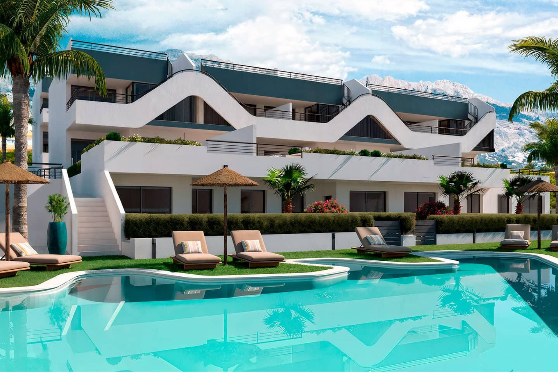 New Build - Ground floor Apartment - Alfaz del Pi