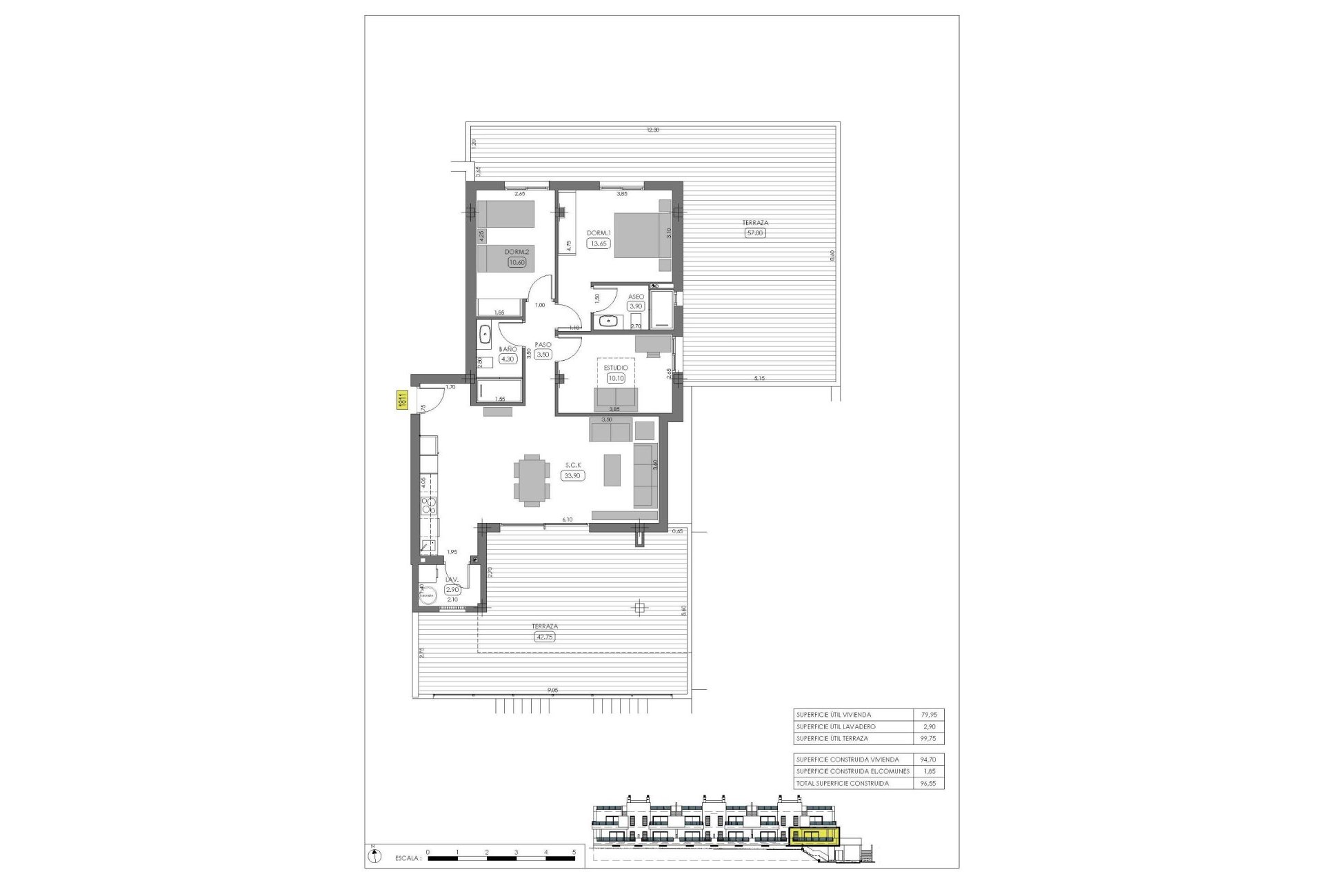 New Build - Ground floor Apartment - Algorfa