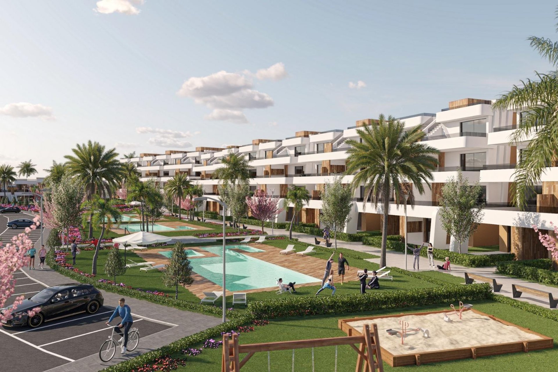 New Build - Ground floor Apartment - Alhama De Murcia