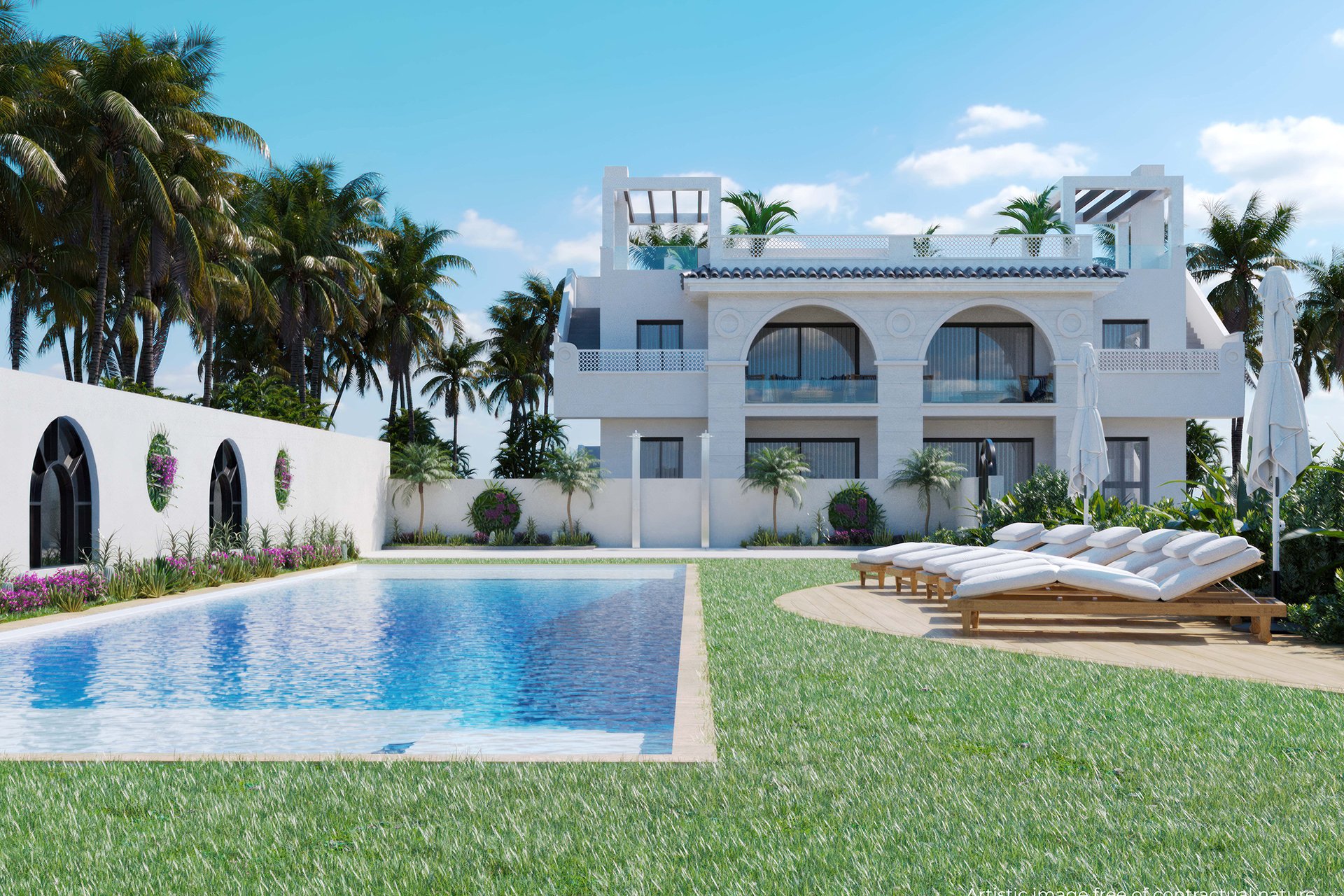 New Build - Ground floor Apartment - Ciudad Quesada