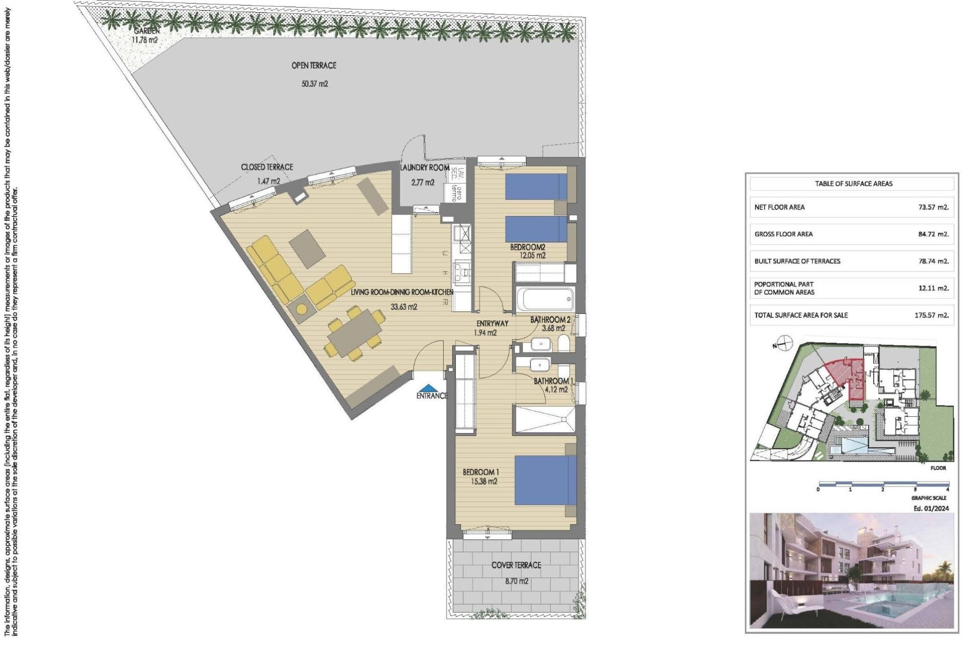 New Build - Ground floor Apartment - Jávea - Jávea Xàbia