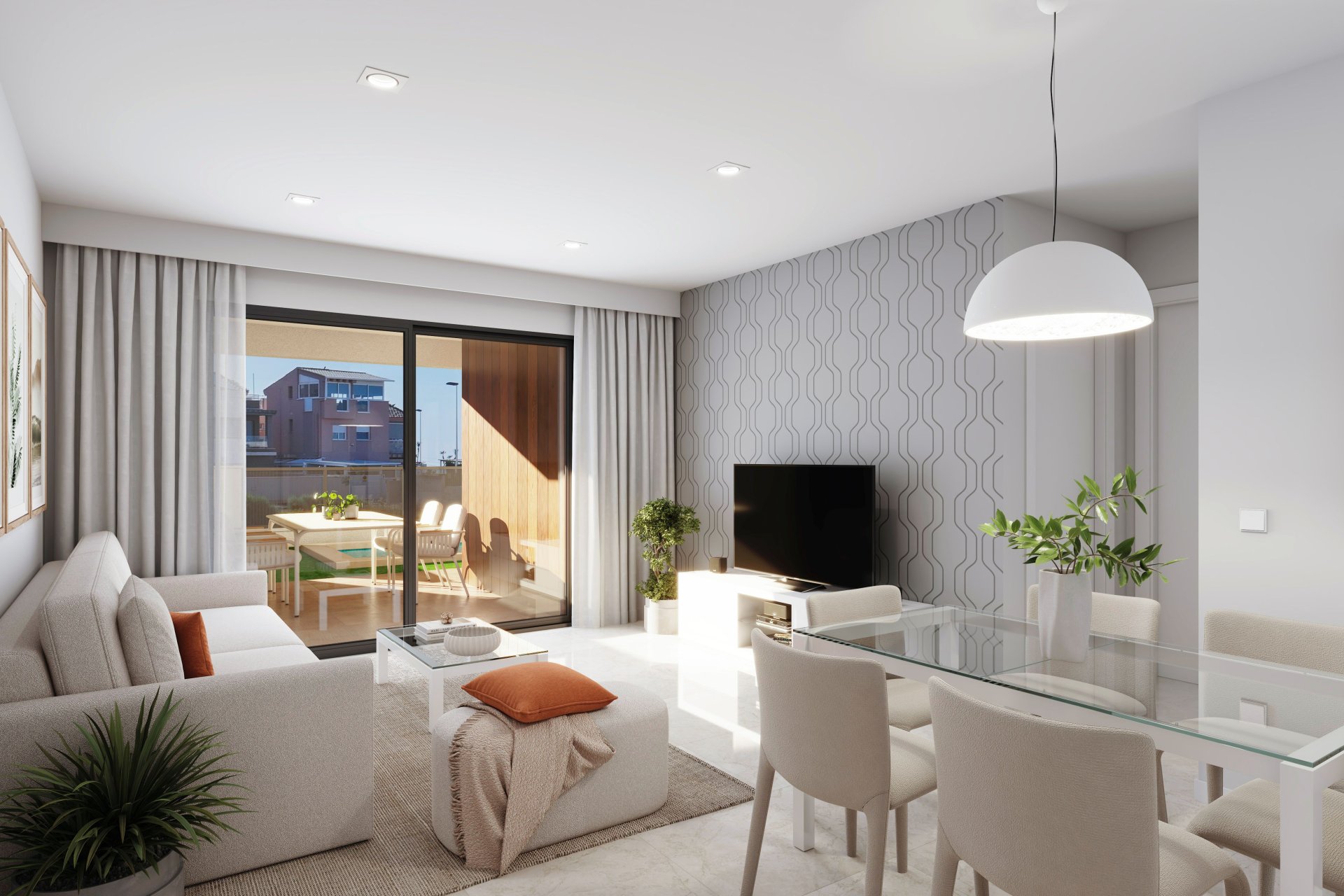 New Build - Ground floor Apartment - Mazarrón