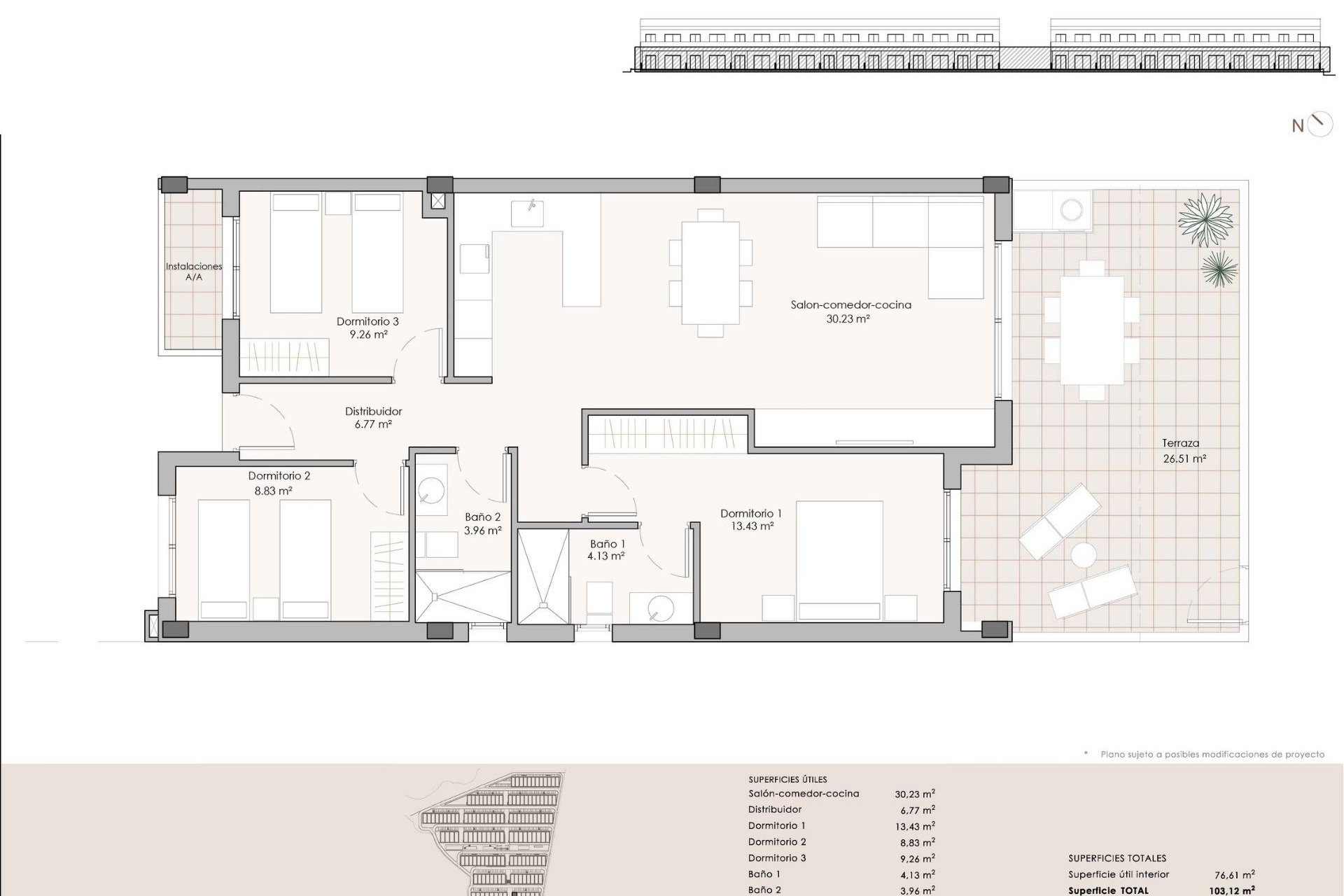 New Build - Ground floor Apartment - Pulpí