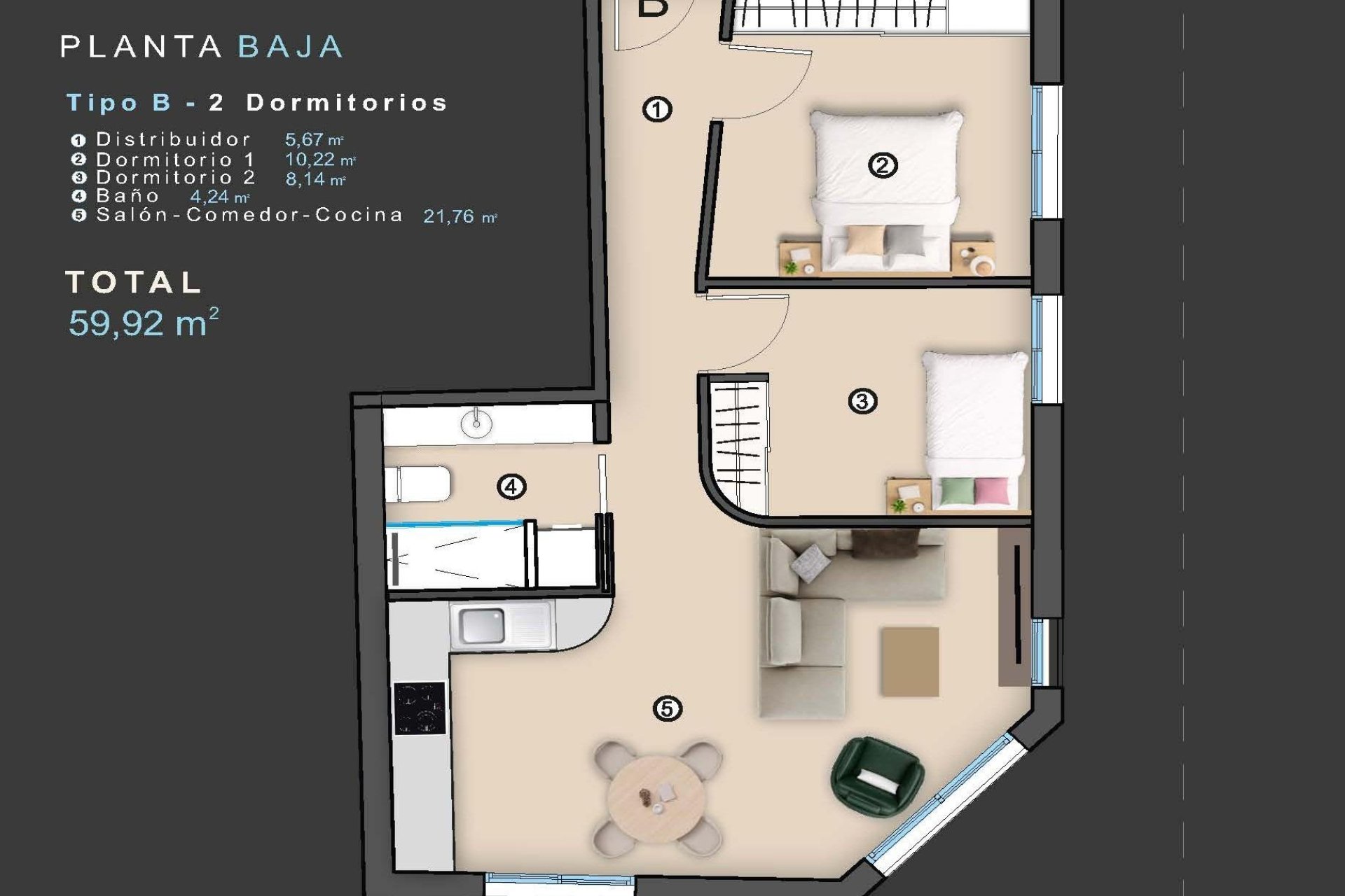New Build - Ground floor Apartment - Torrevieja