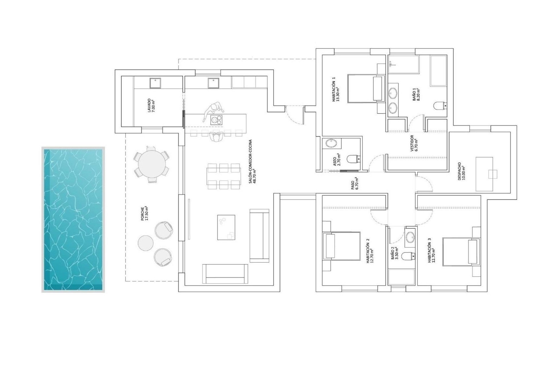 New Build - Independent Villa - Monforte del Cid