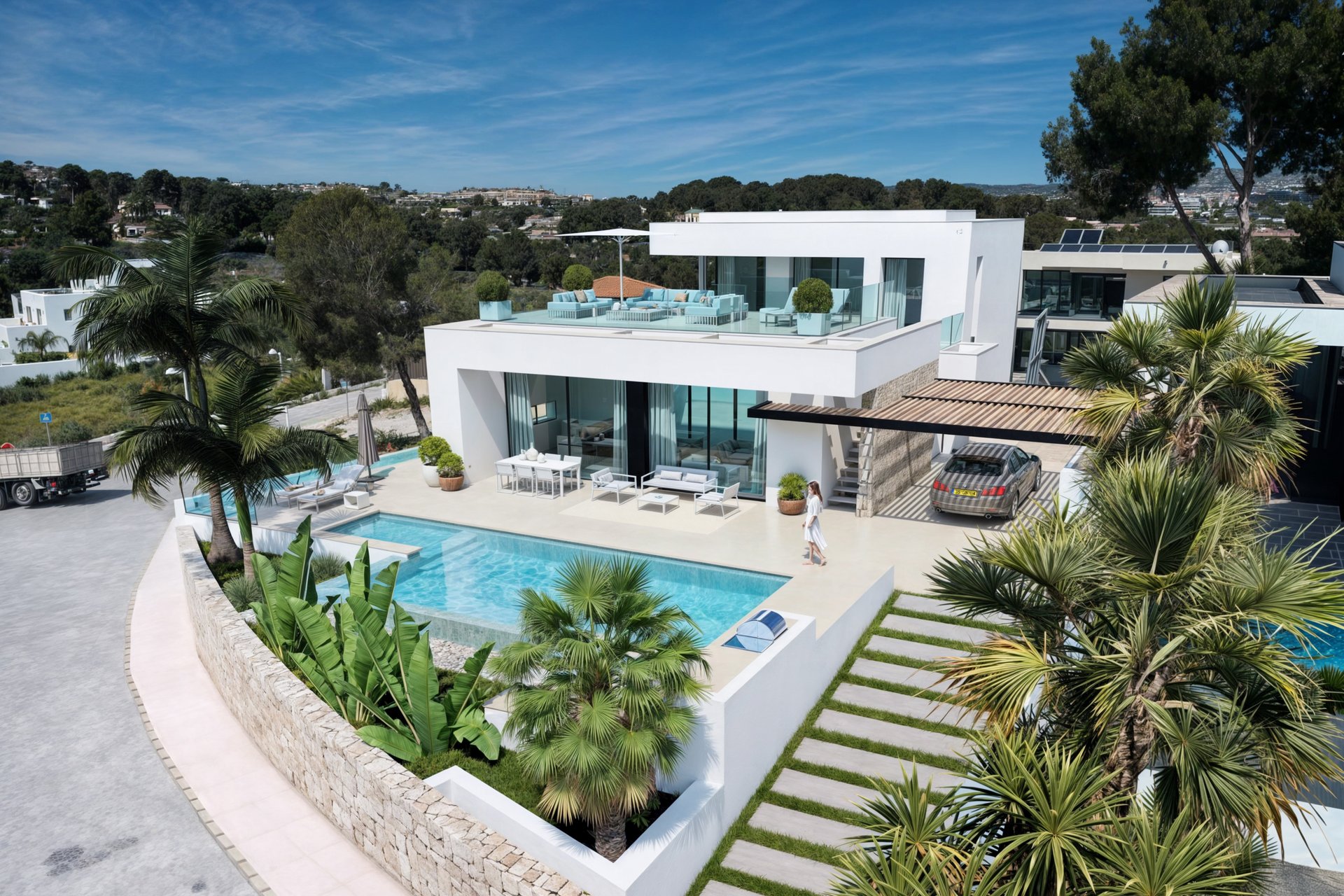 New Build - Independent Villa - Moraira