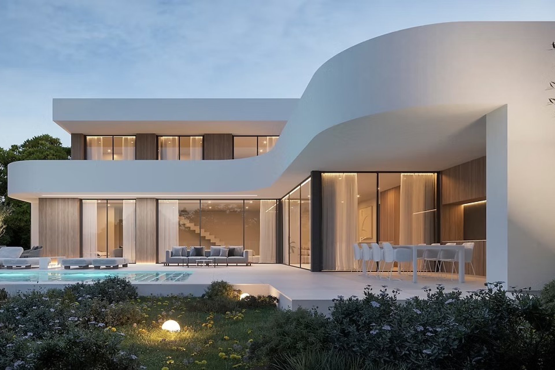 New Build - Independent Villa - Moraira