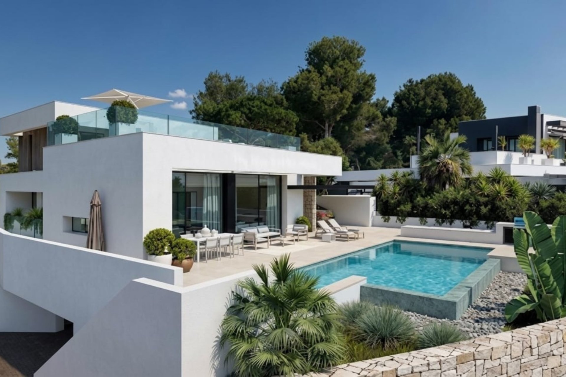 New Build - Independent Villa - Moraira