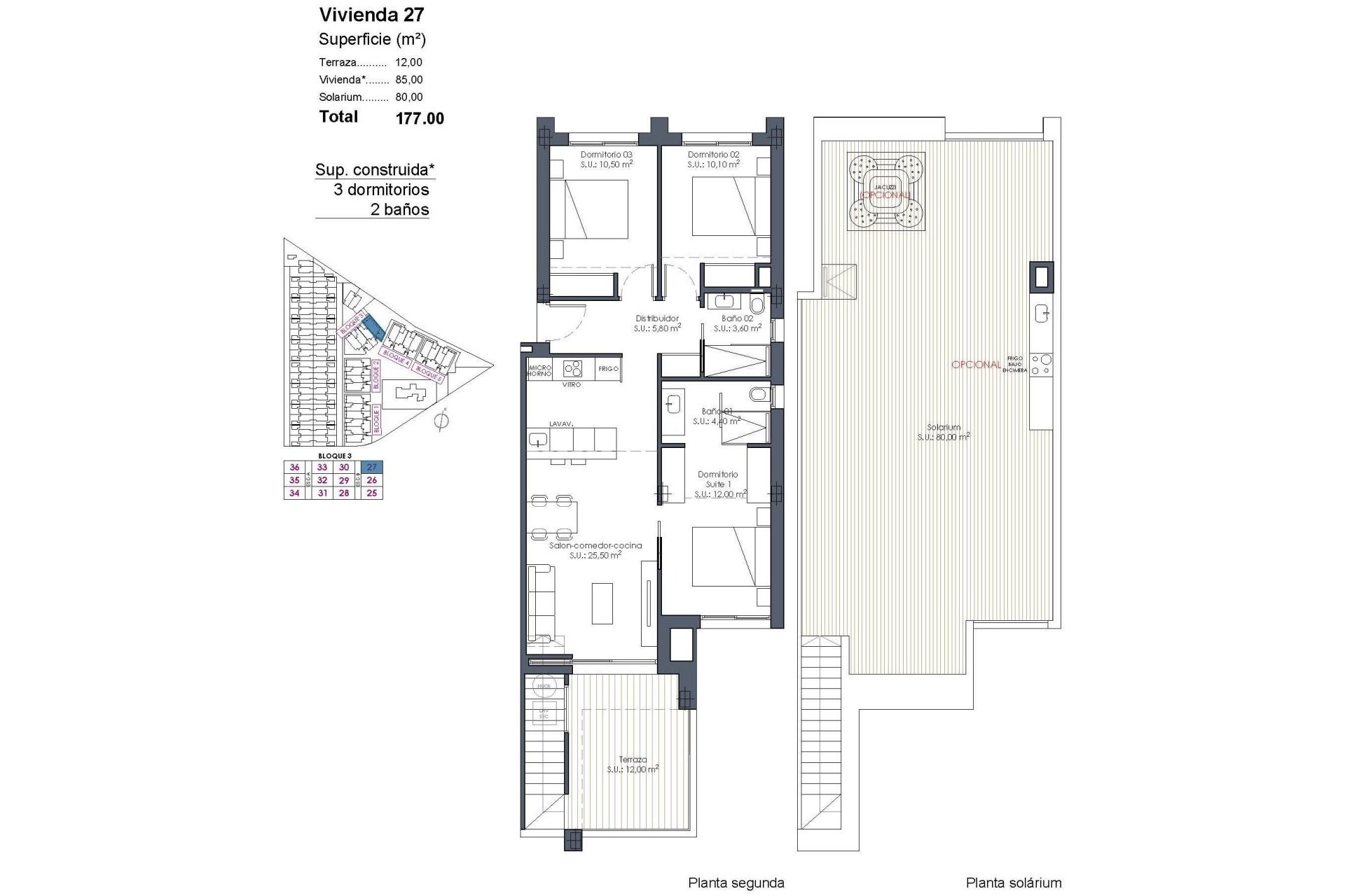 New Build - Penthouse - Los Alcázares