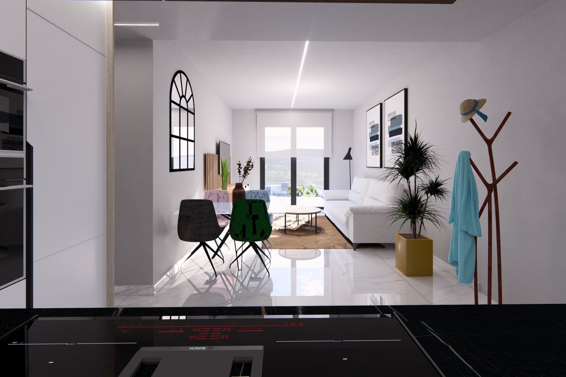 Nouvelle construction - Appartement au dernier étage - Algorfa