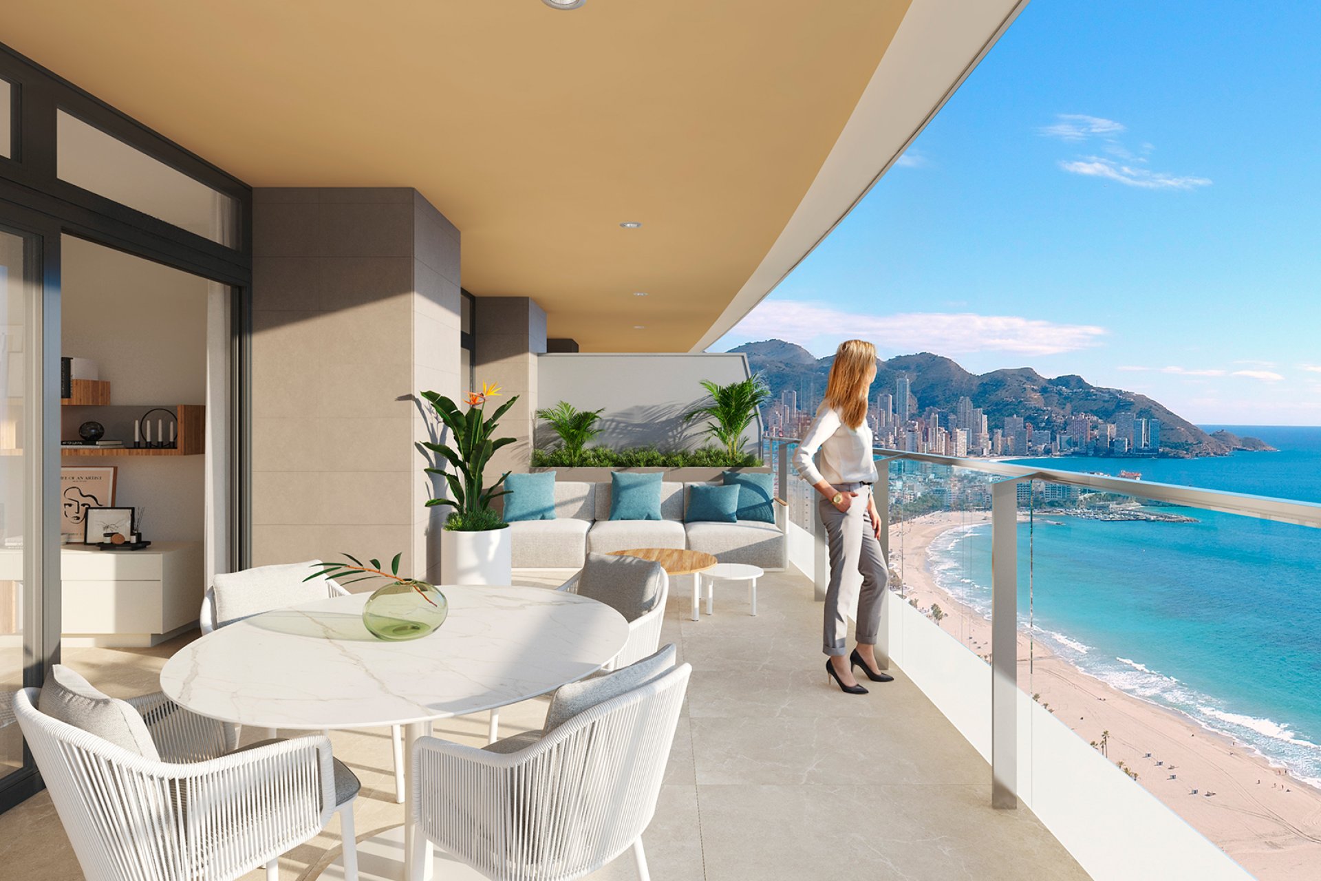 Nouvelle construction - Appartement au dernier étage - Benidorm
