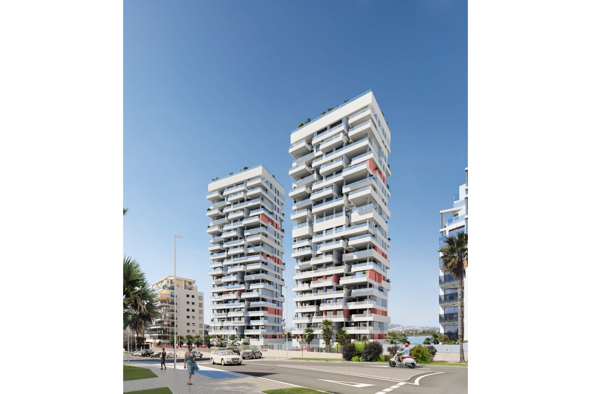 Nouvelle construction - Appartement au dernier étage - Calpe