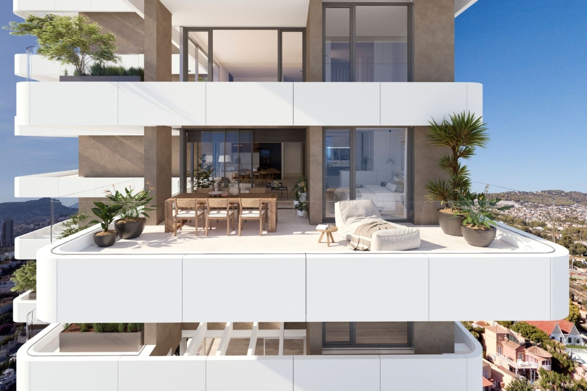 Nouvelle construction - Appartement au dernier étage - Calpe