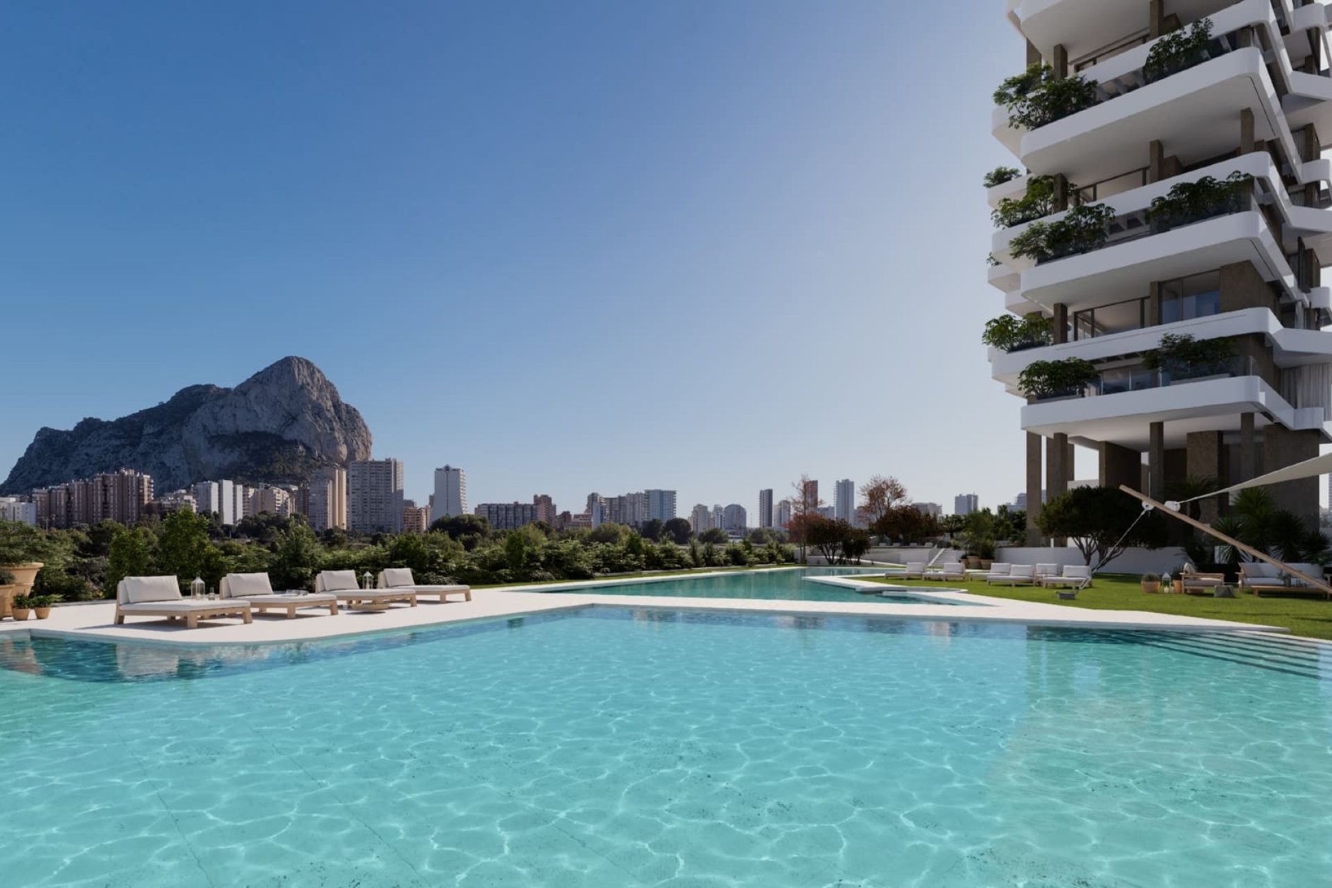 Nouvelle construction - Appartement au dernier étage - Calpe