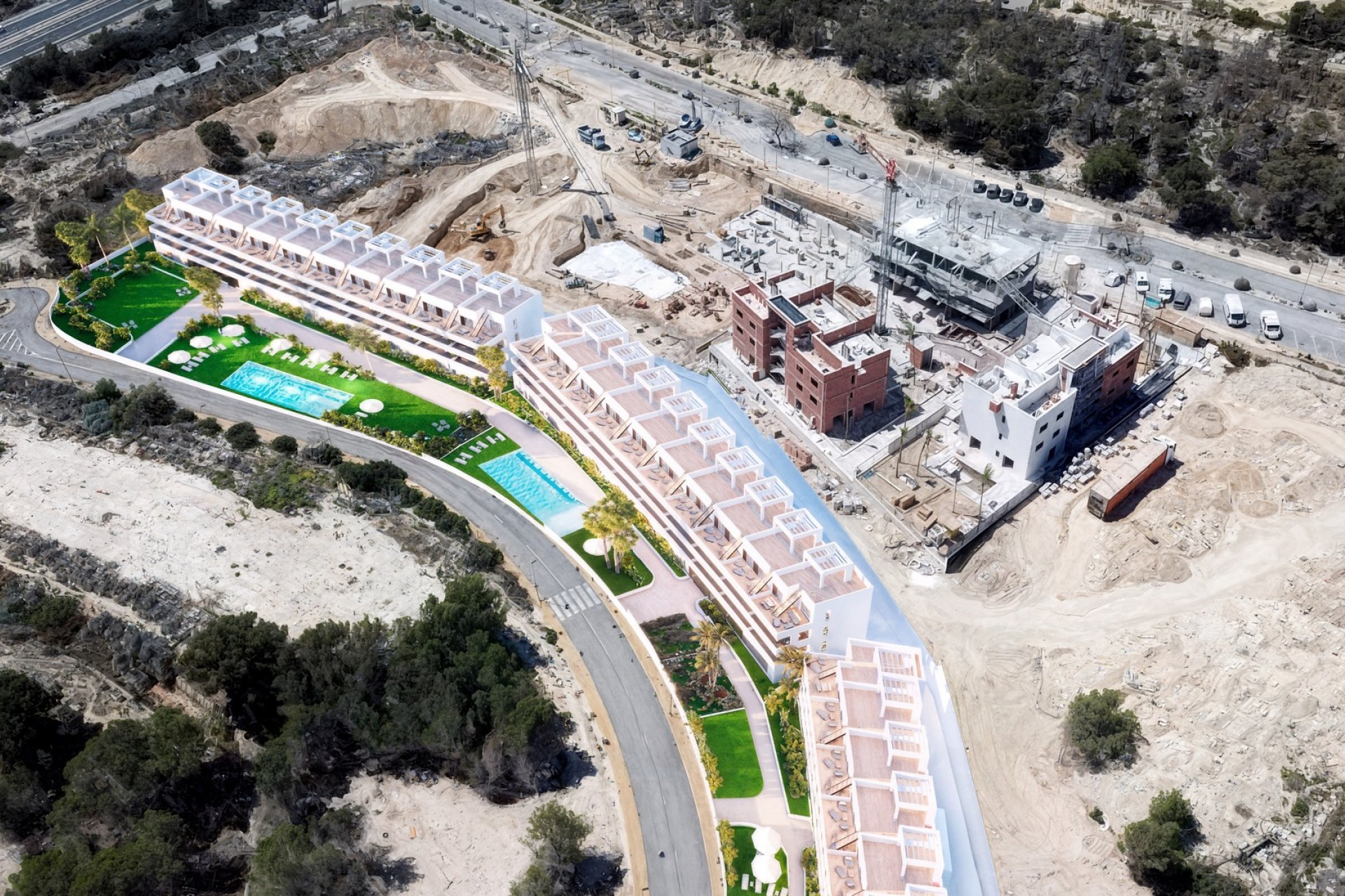 Nouvelle construction - Appartement au dernier étage - Finestrat