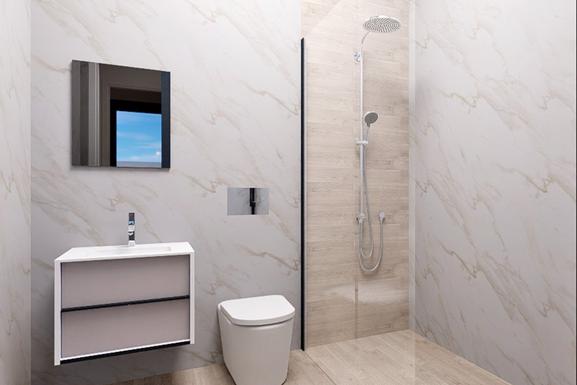 Nouvelle construction - Appartement au dernier étage - Finestrat