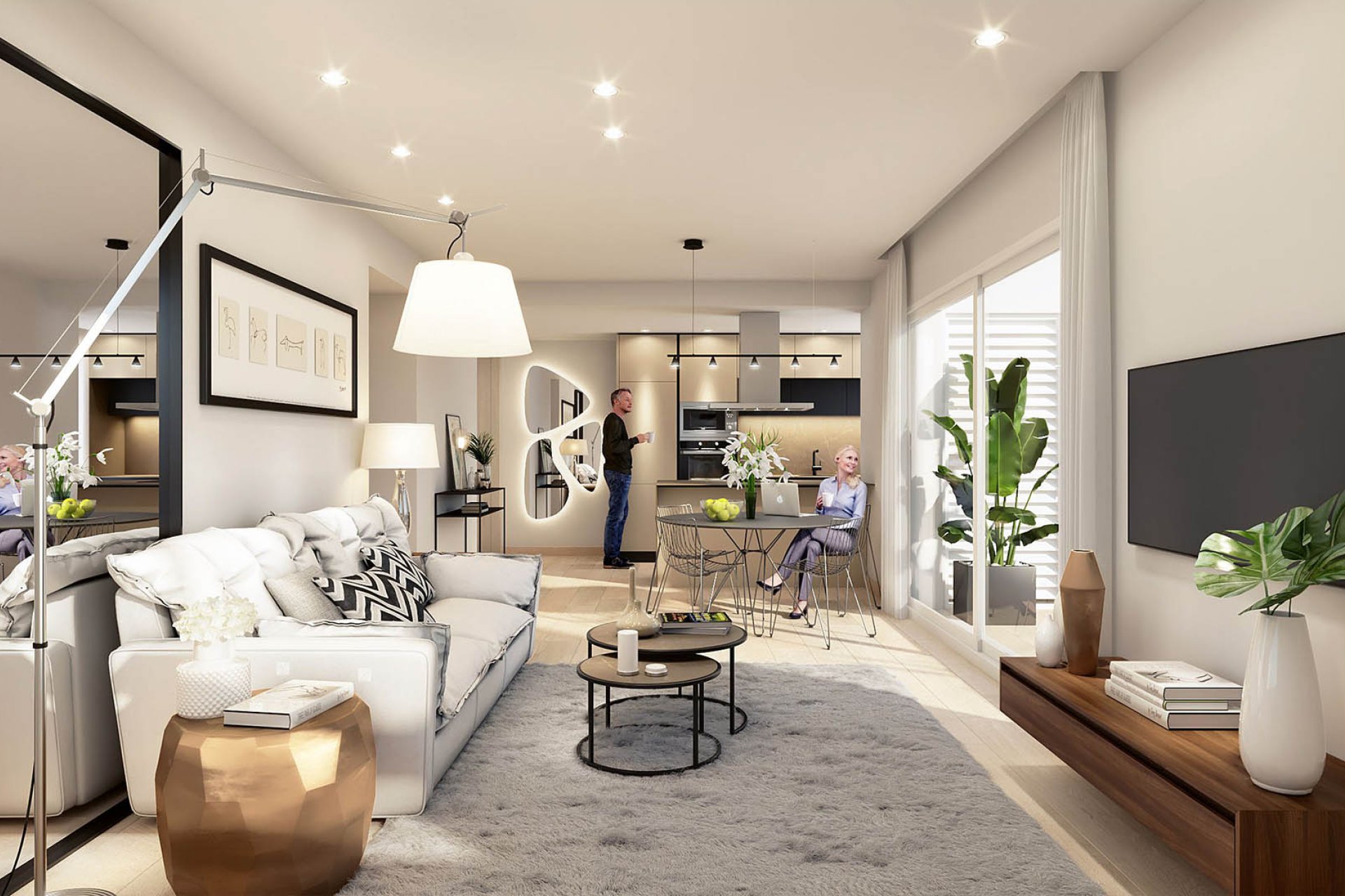 Nouvelle construction - Appartement au dernier étage - La Finca Golf