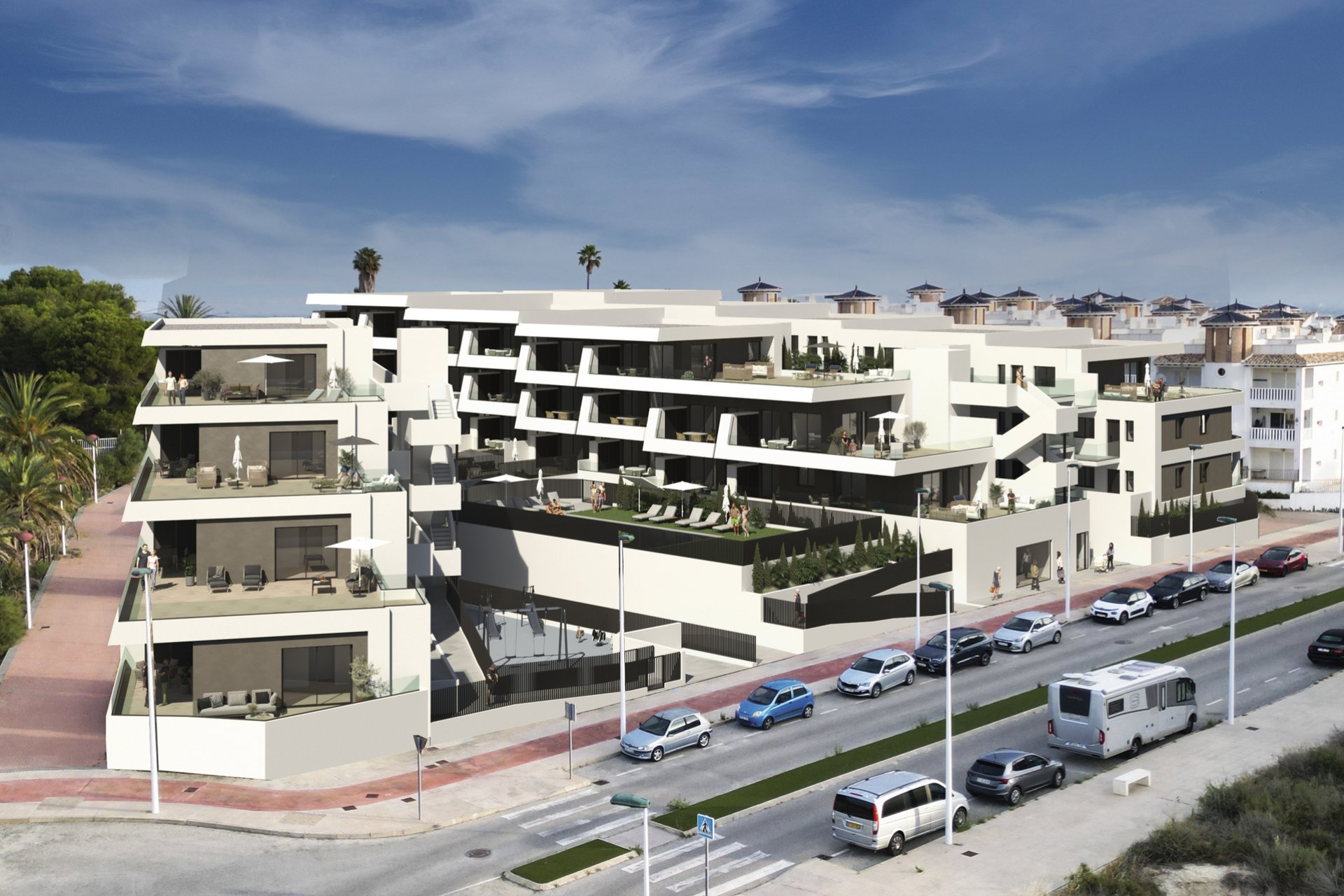 Nouvelle construction - Appartement au dernier étage - La Marina del Pinet