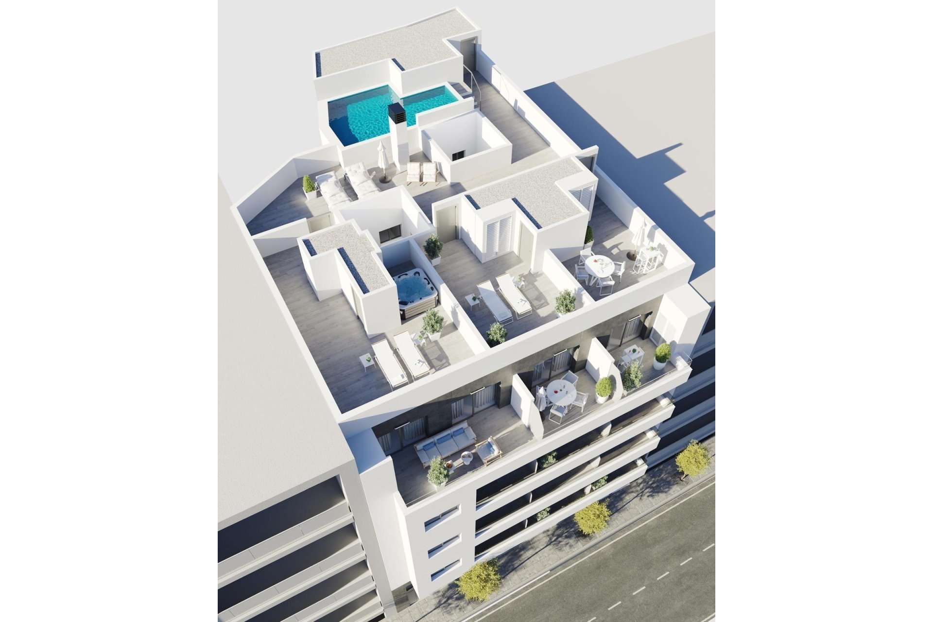 Nouvelle construction - Appartement au dernier étage - Torrevieja