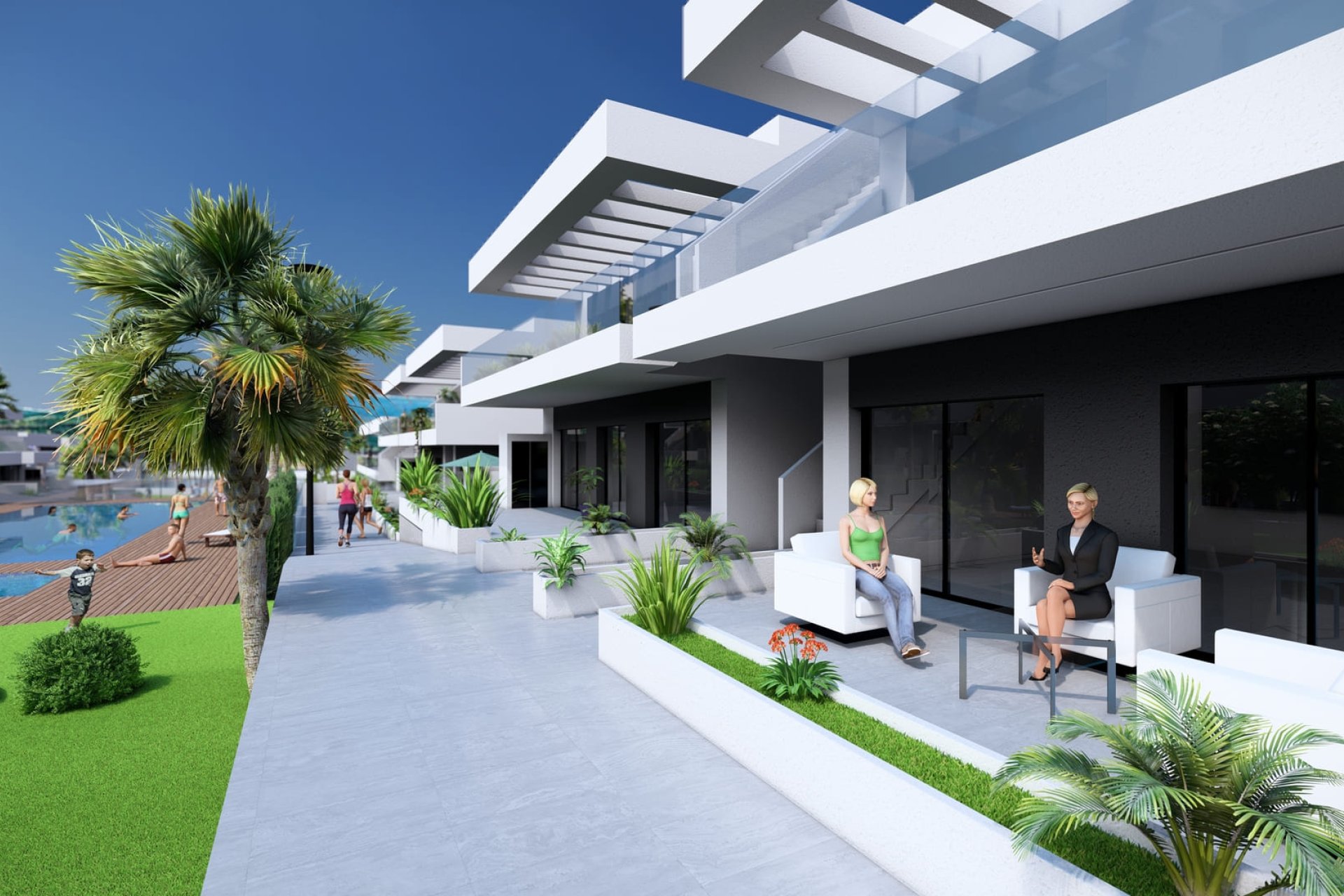 Nouvelle construction - Appartement en rez-de-chaussée - Algorfa