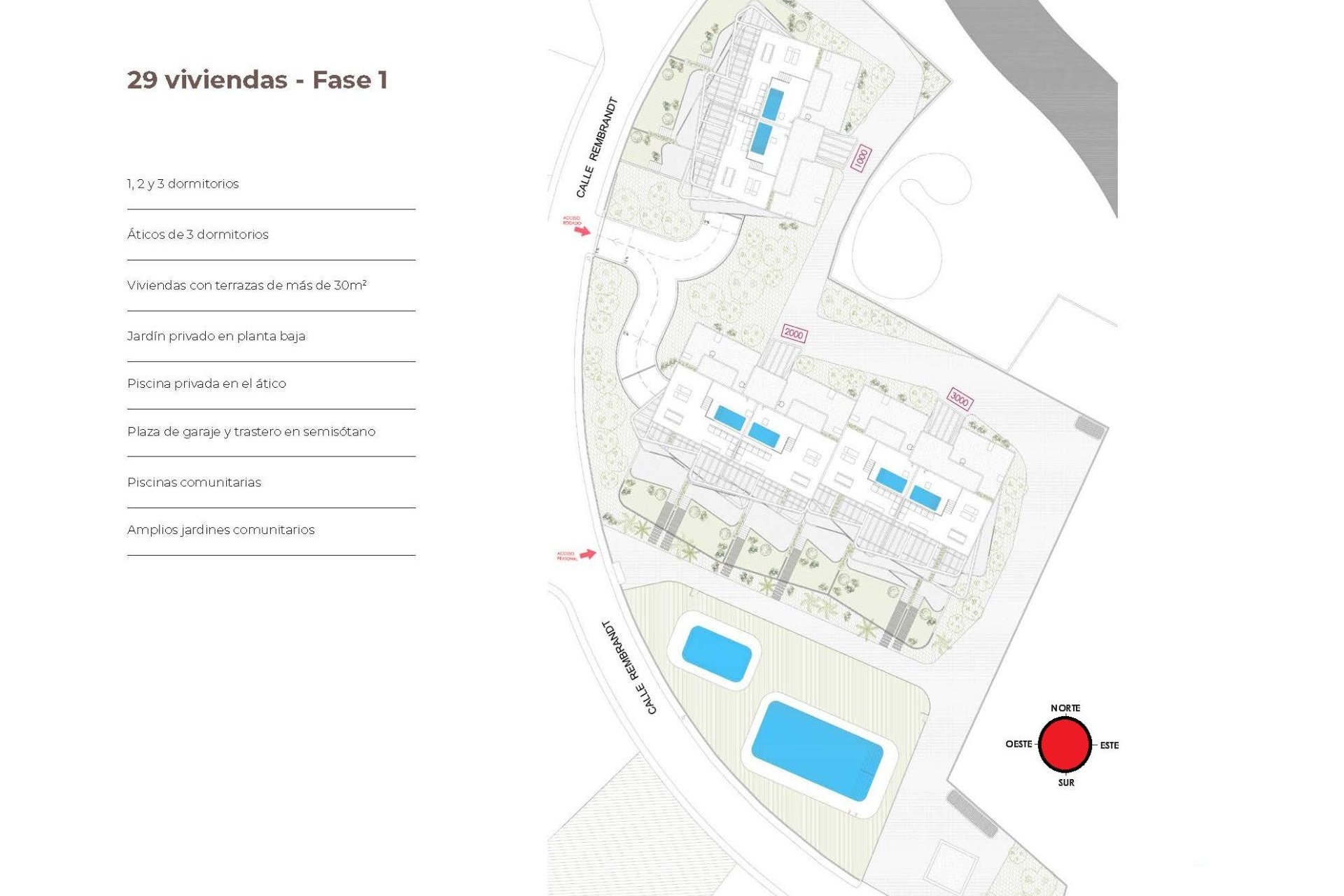 Nouvelle construction - Appartement en rez-de-chaussée - Oliva