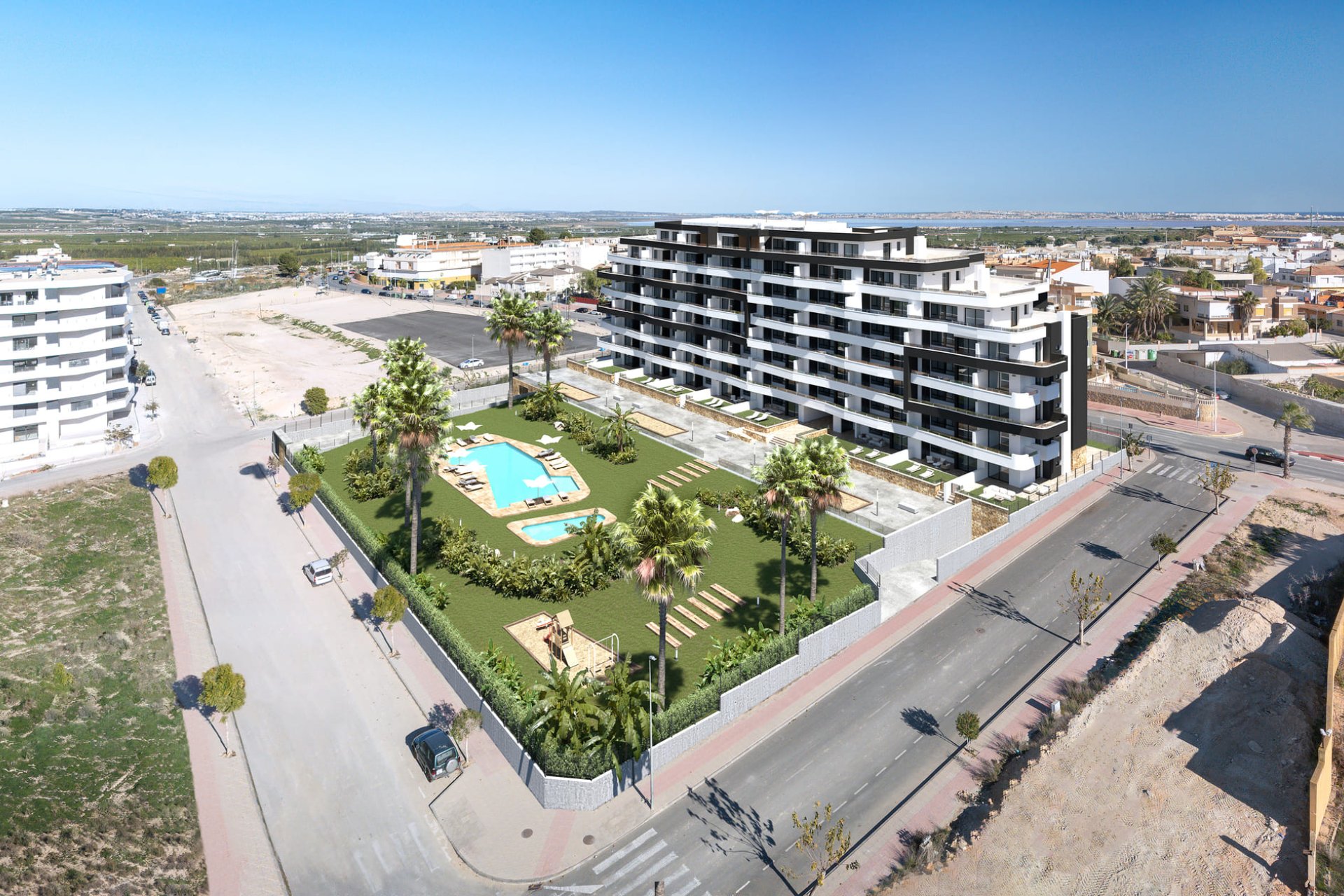 Nouvelle construction - Appartement en rez-de-chaussée - San Miguel de Salinas