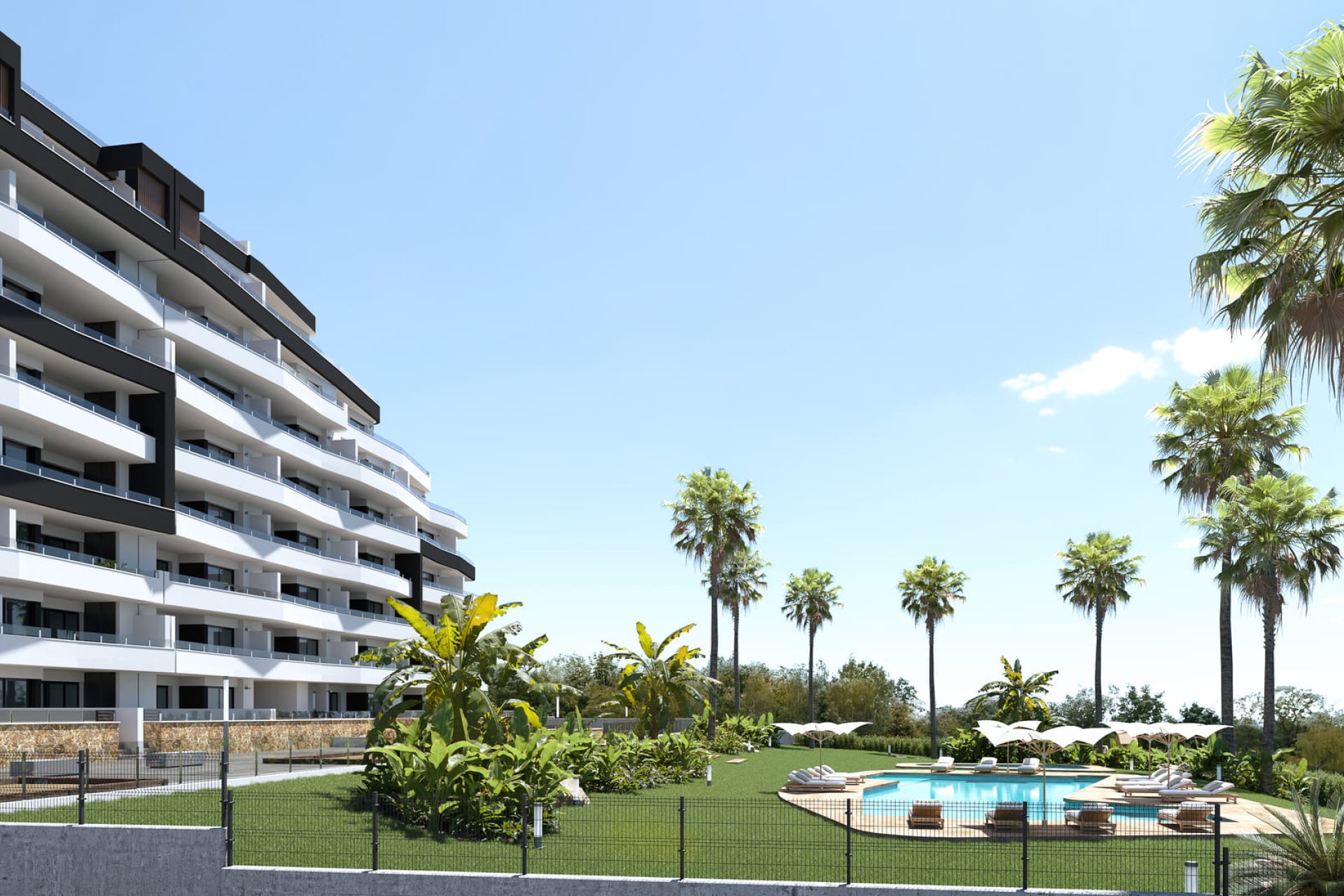 Nouvelle construction - Appartement en rez-de-chaussée - San Miguel de Salinas