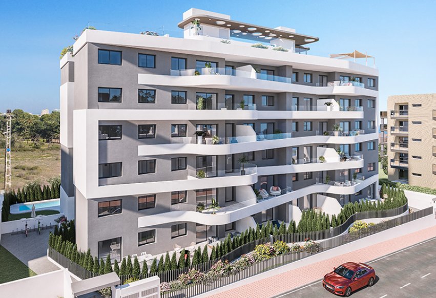 Nouvelle construction - Appartement en rez-de-chaussée - Torrevieja