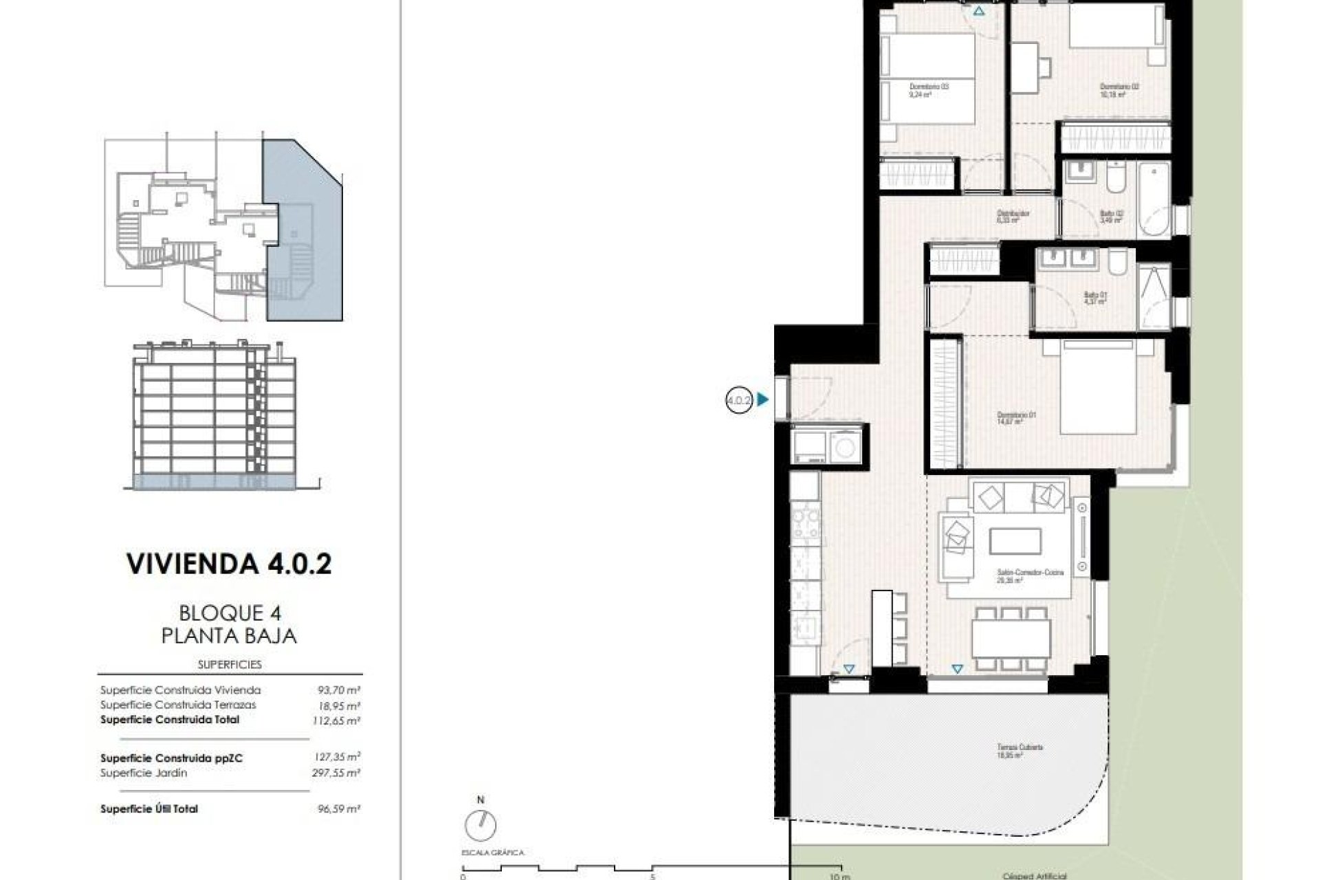 Nouvelle construction - Appartement en rez-de-chaussée - Villajoyosa