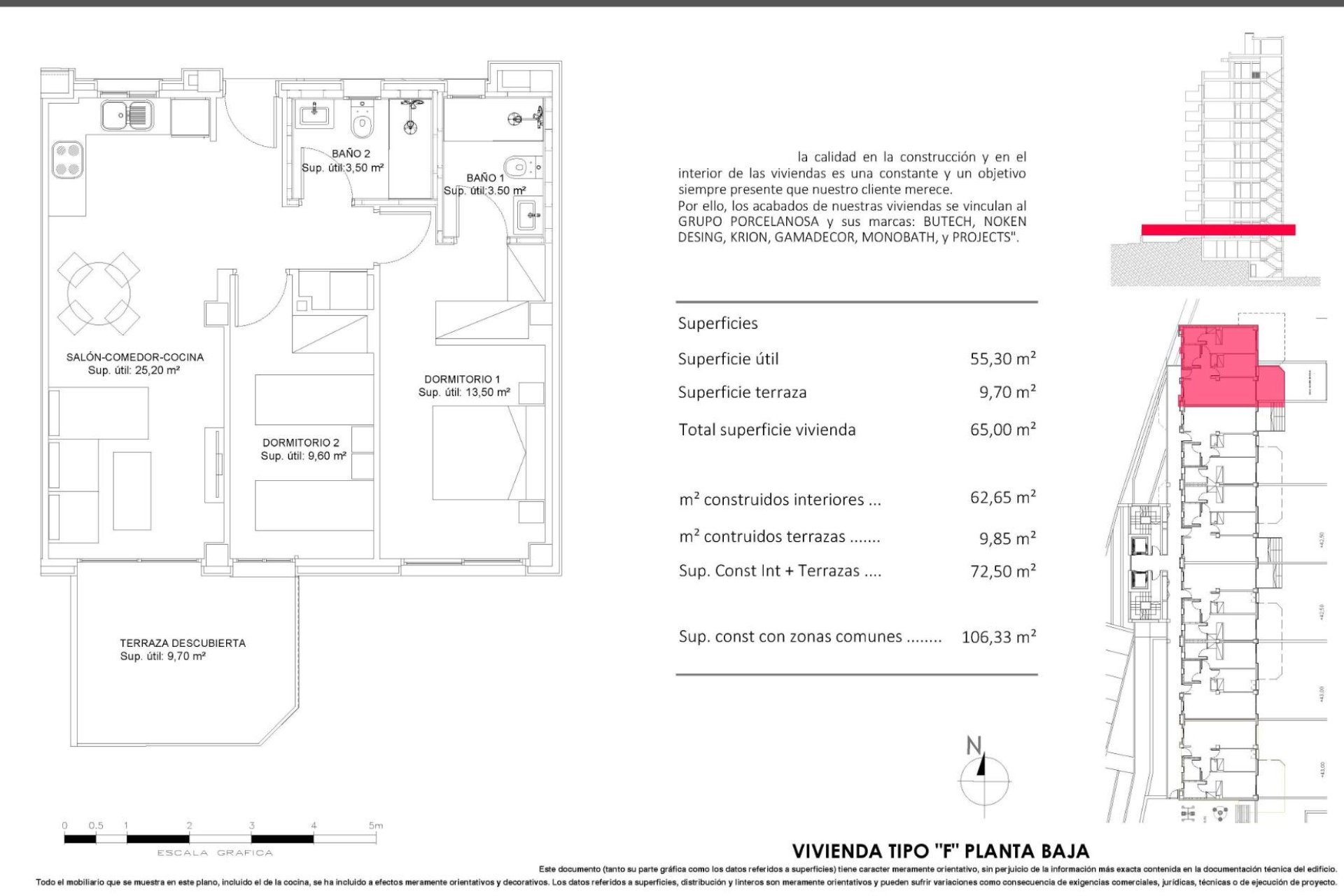 Nouvelle construction - Appartement en rez-de-chaussée - Villajoyosa
