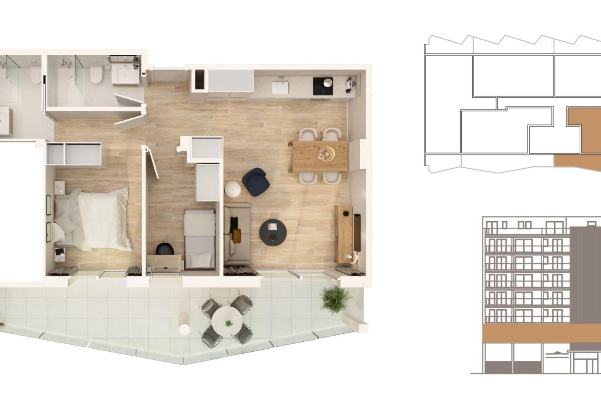 Nouvelle construction - Appartement - Moncofa