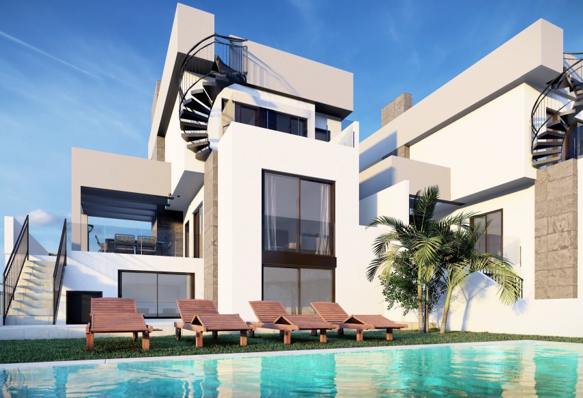 Nouvelle construction - Maison jumelée - Algorfa