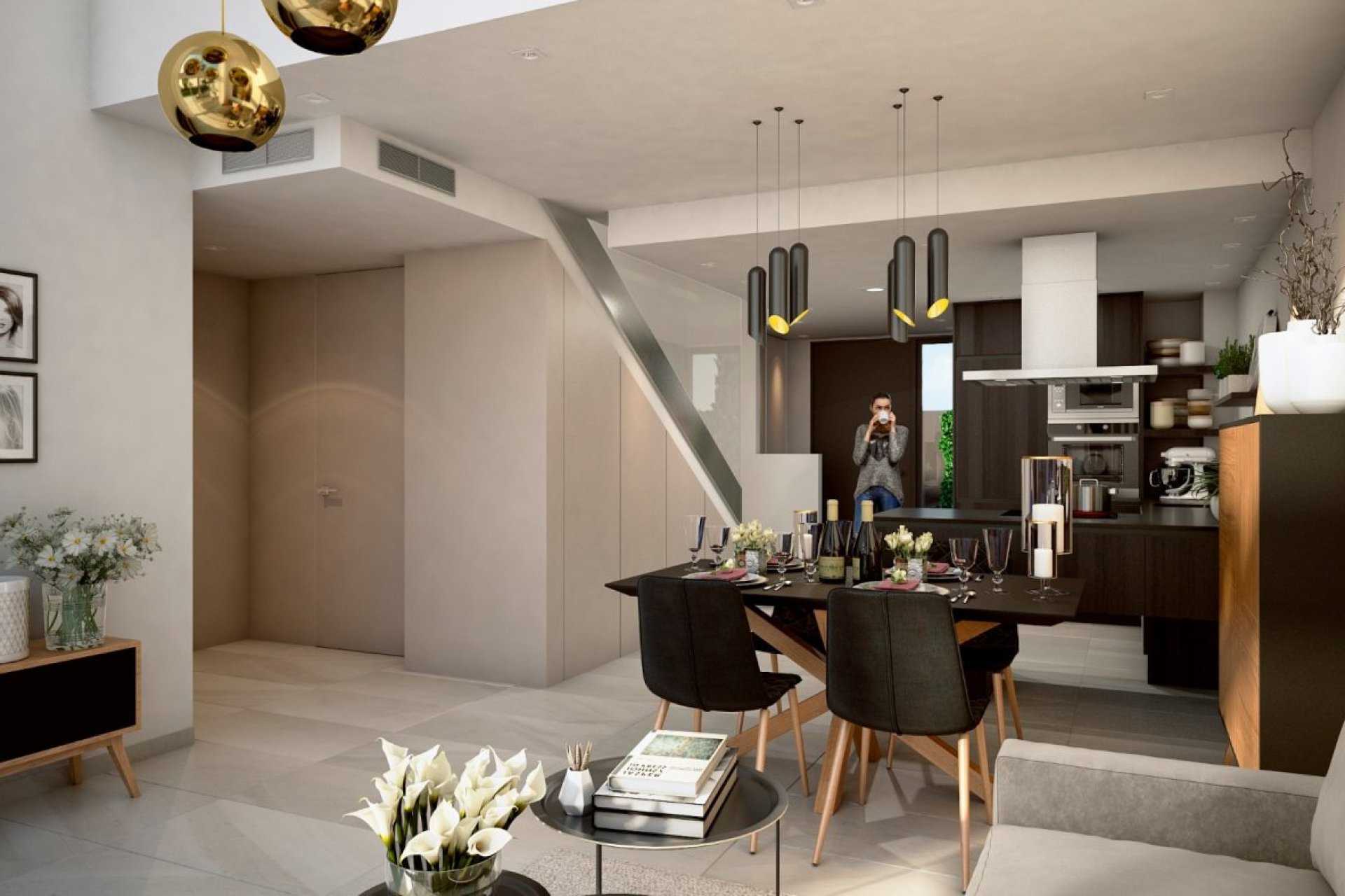 Nouvelle construction - Maison jumelée - Algorfa