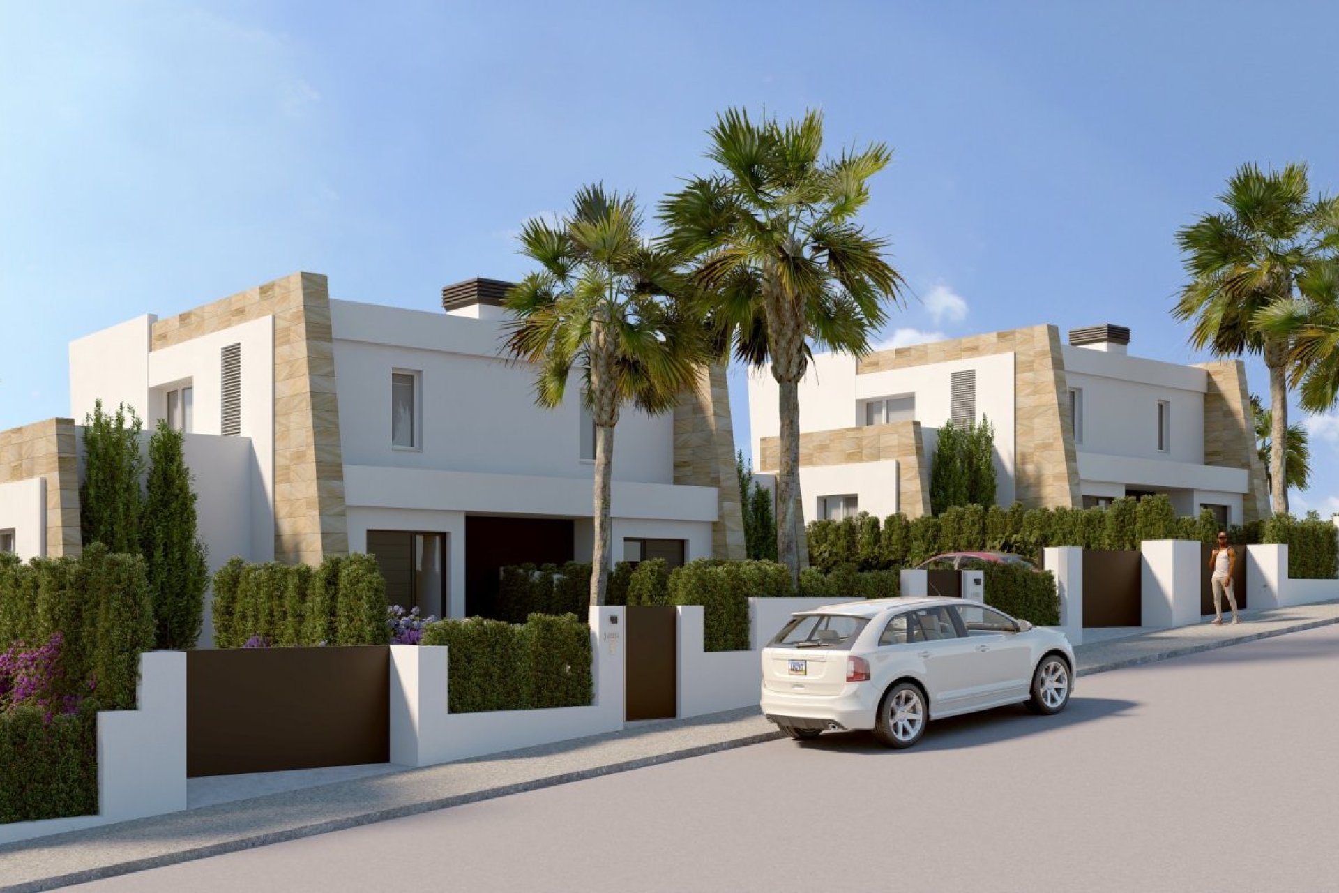 Nouvelle construction - Maison jumelée - Algorfa