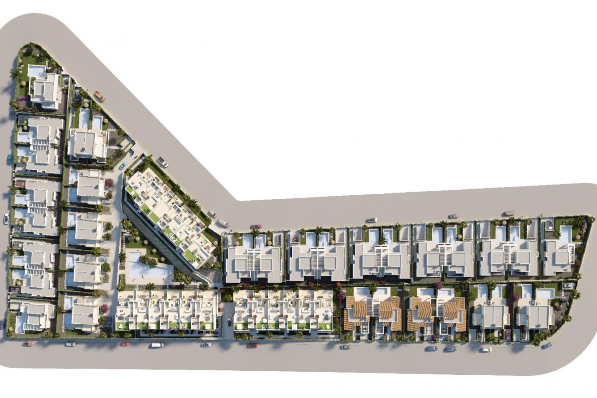 Nouvelle construction - Maison jumelée - Algorfa