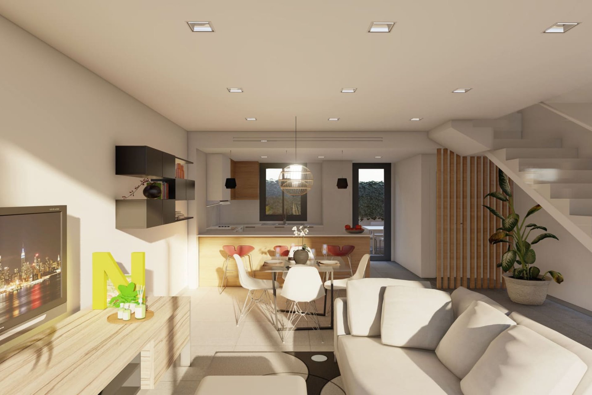 Nouvelle construction - Maison jumelée - Cox