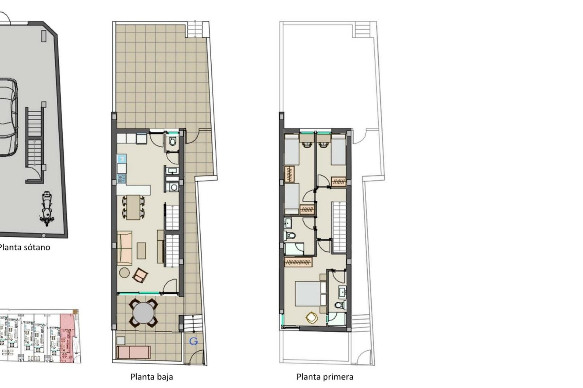 Nouvelle construction - Maison jumelée - Moncofa
