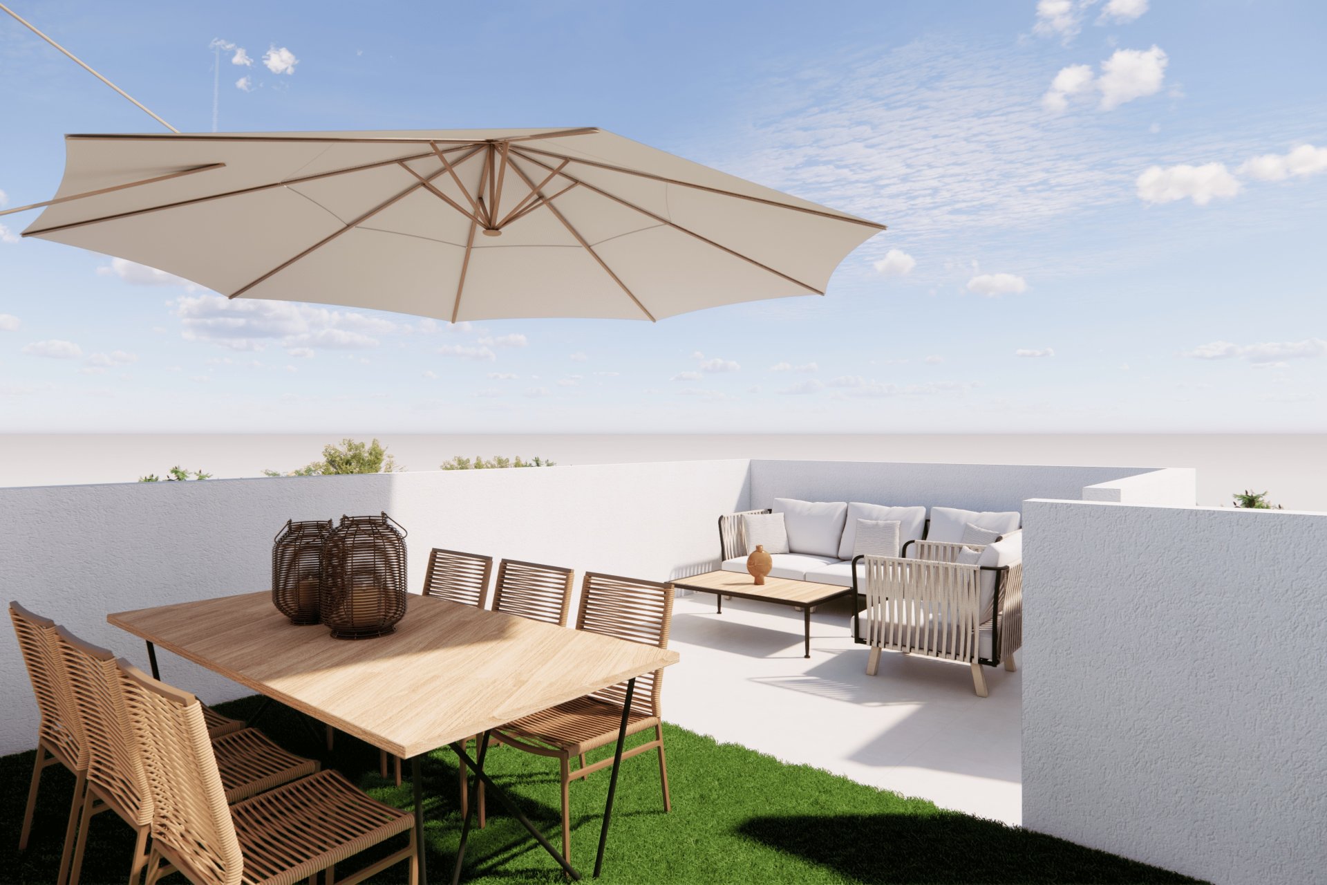 Nouvelle construction - Maison jumelée - Pilar de la Horadada