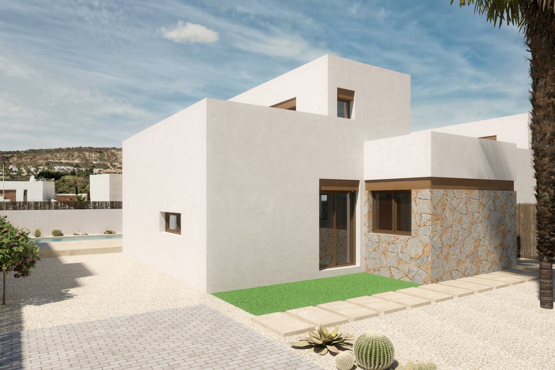 Nouvelle construction - Villa indépendante - Algorfa