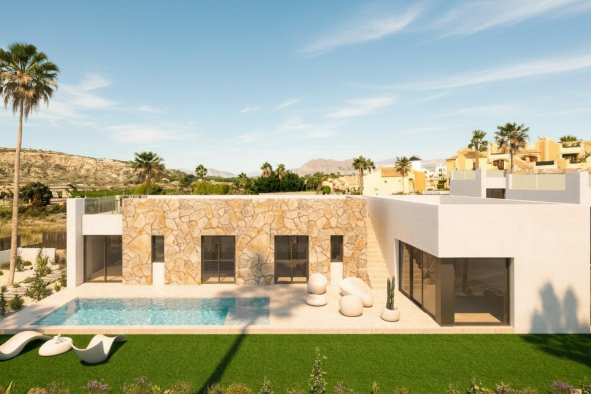 Nouvelle construction - Villa indépendante - Algorfa