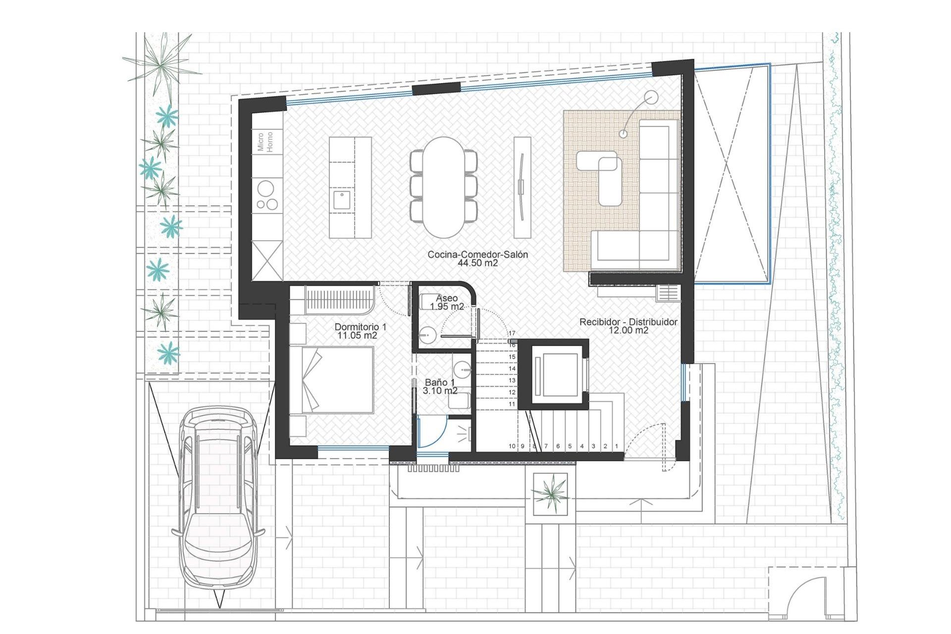 Nouvelle construction - Villa indépendante - Cabo de Palos
