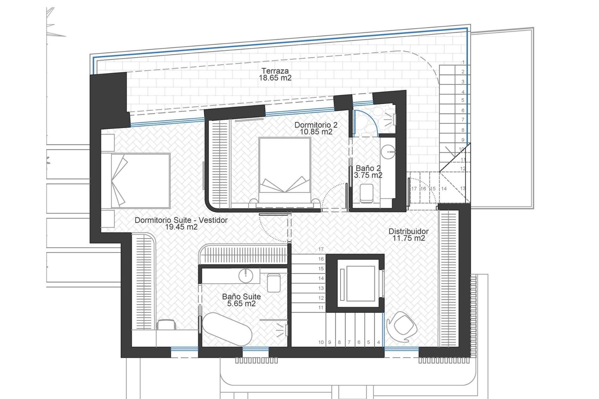 Nouvelle construction - Villa indépendante - Cabo de Palos