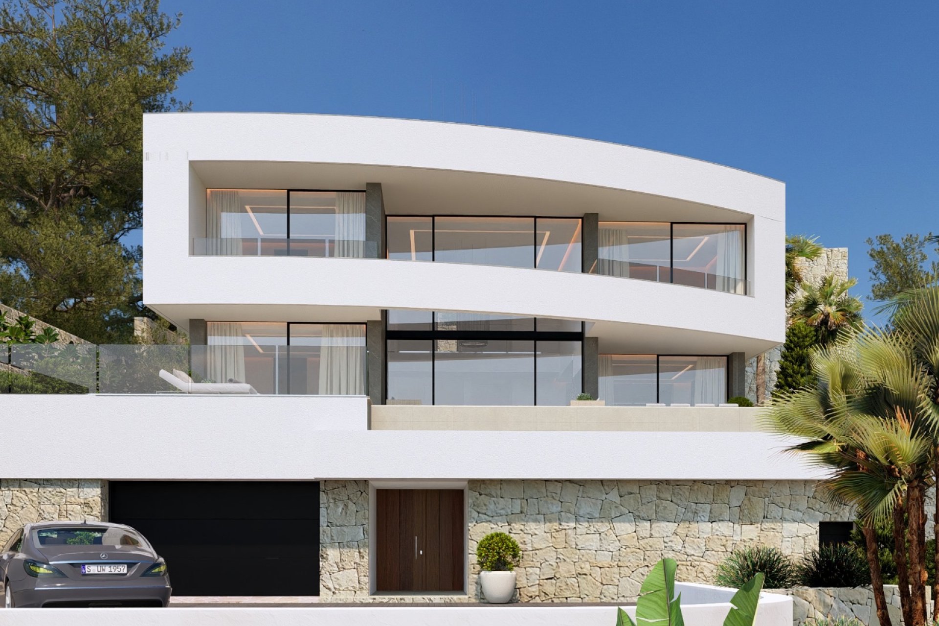 Nouvelle construction - Villa indépendante - Calpe
