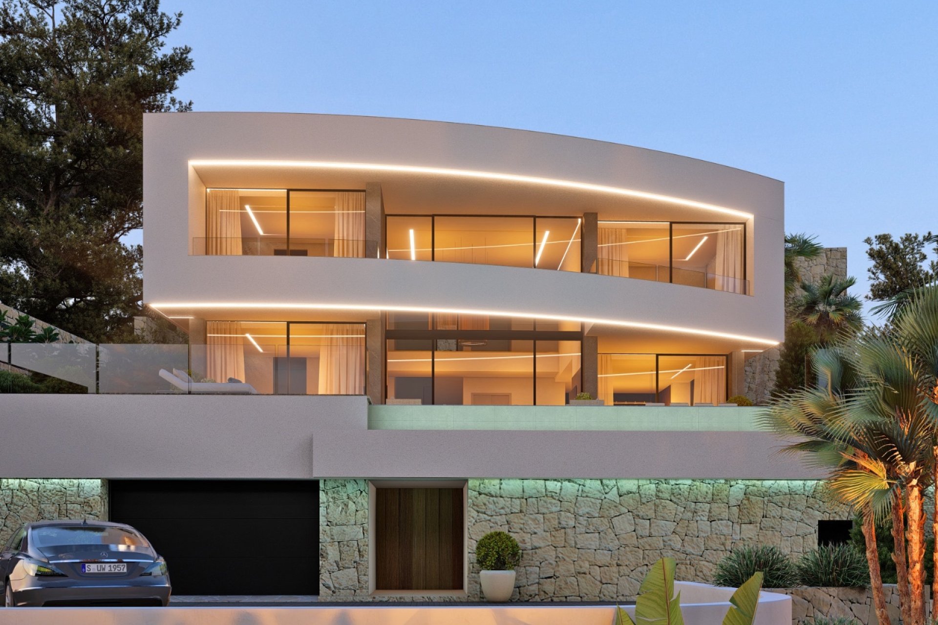 Nouvelle construction - Villa indépendante - Calpe