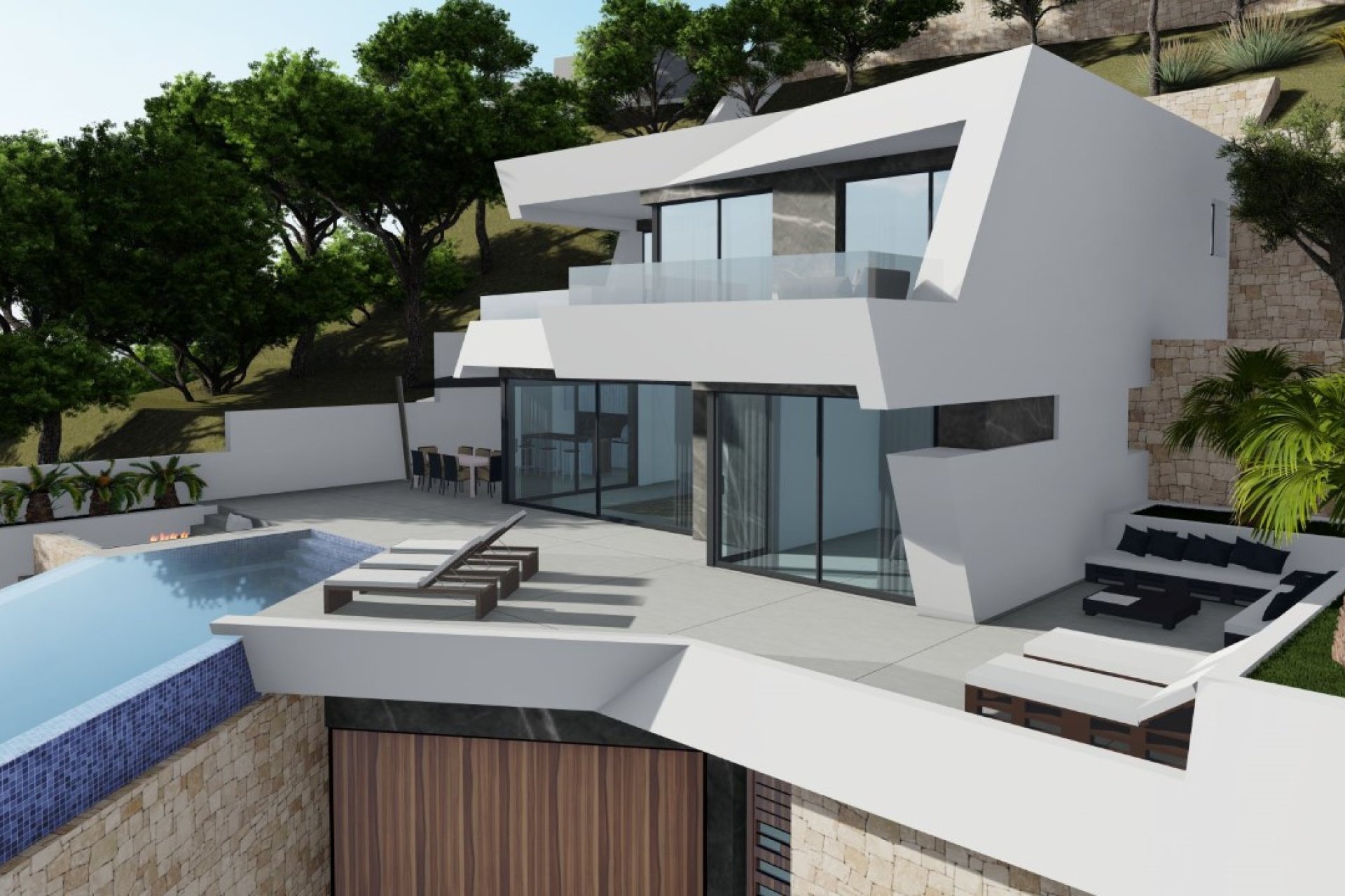 Nouvelle construction - Villa indépendante - Calpe