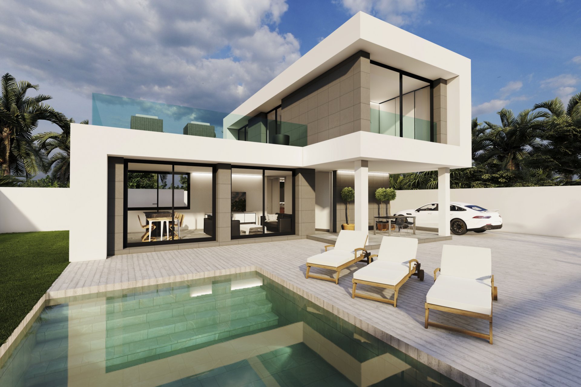 Nouvelle construction - Villa indépendante - Ciudad Quesada