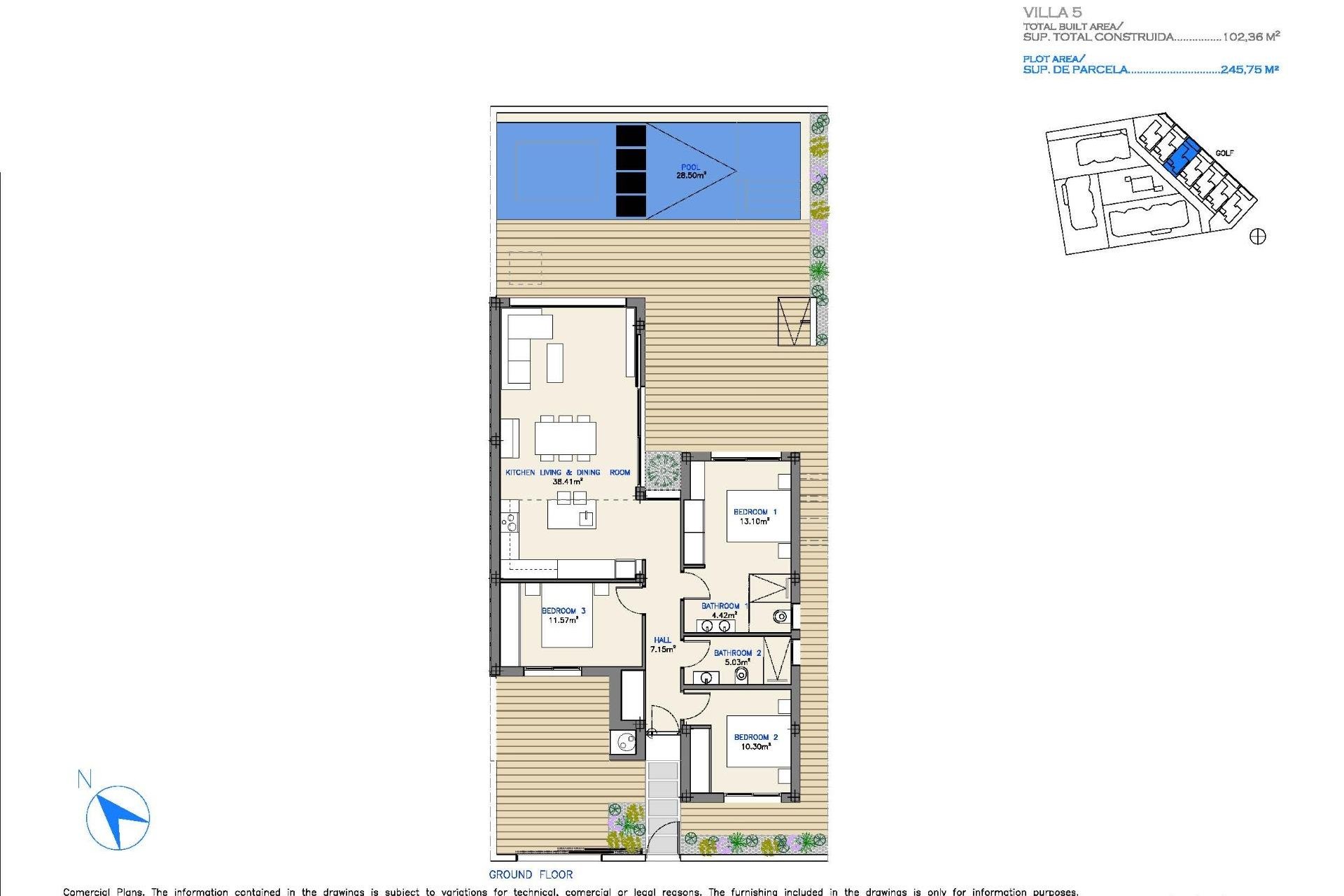 Nouvelle construction - Villa indépendante - Los Alcázares